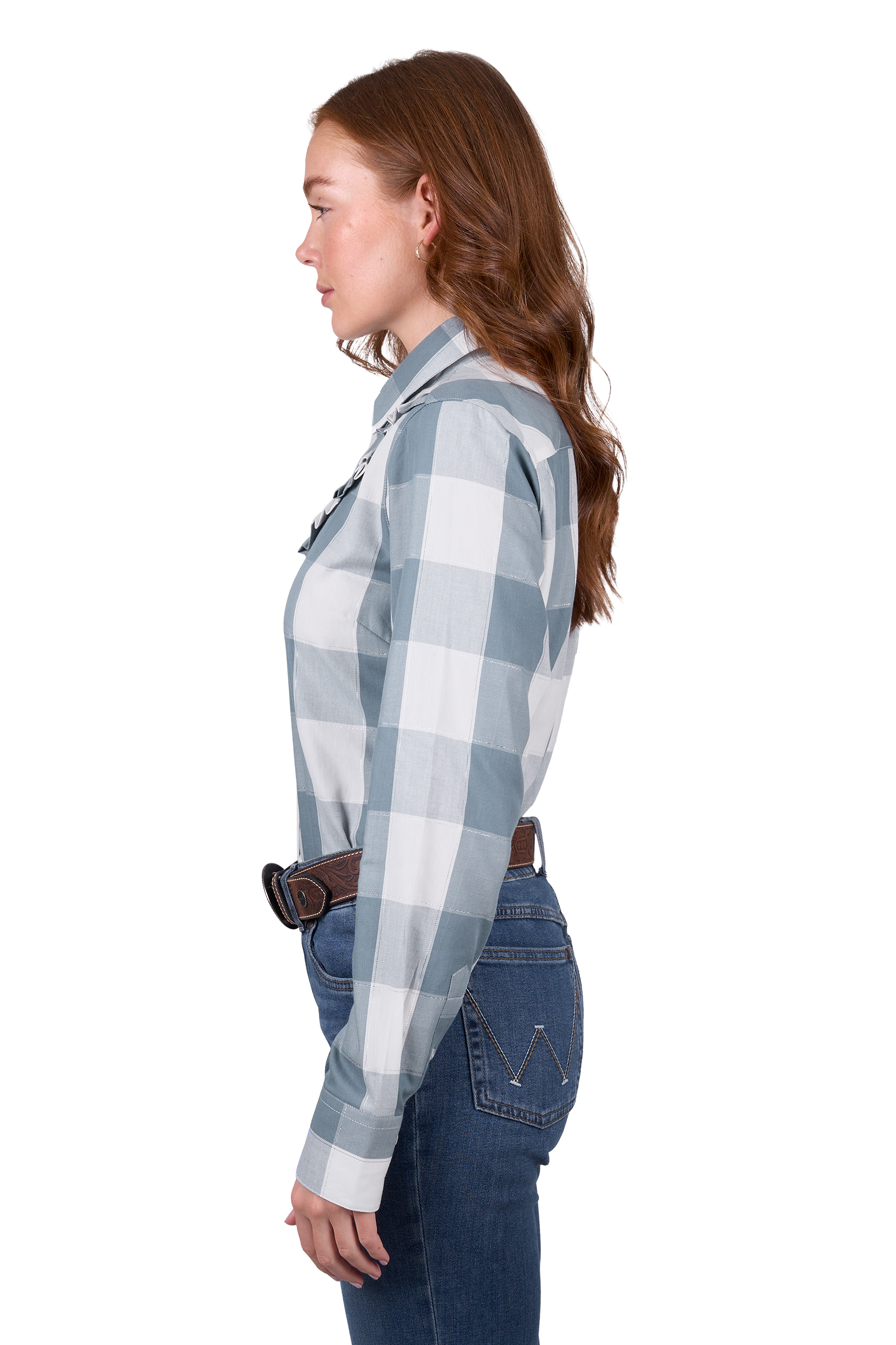 Women's Celina Check Long Sleeve Shirt