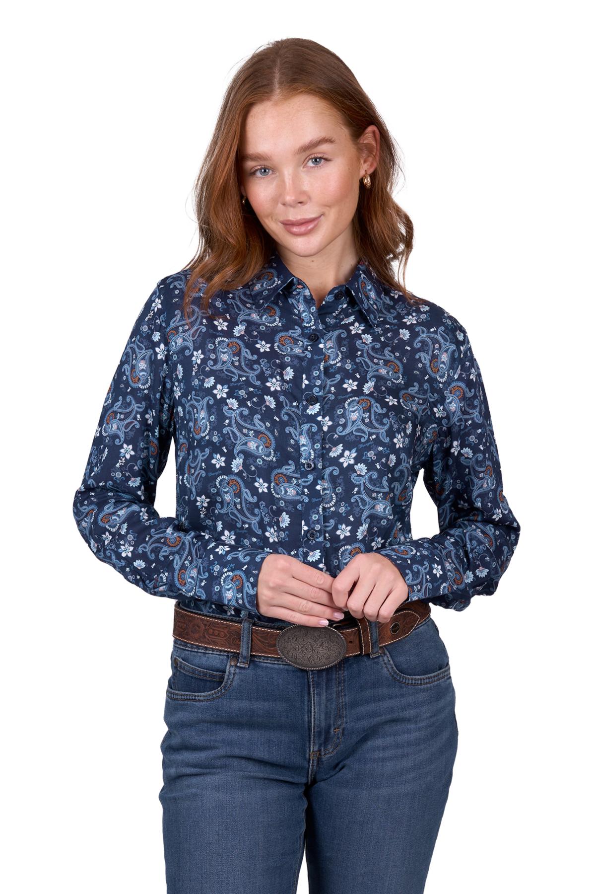 Women's Jolene Print Long Sleeve Shirt