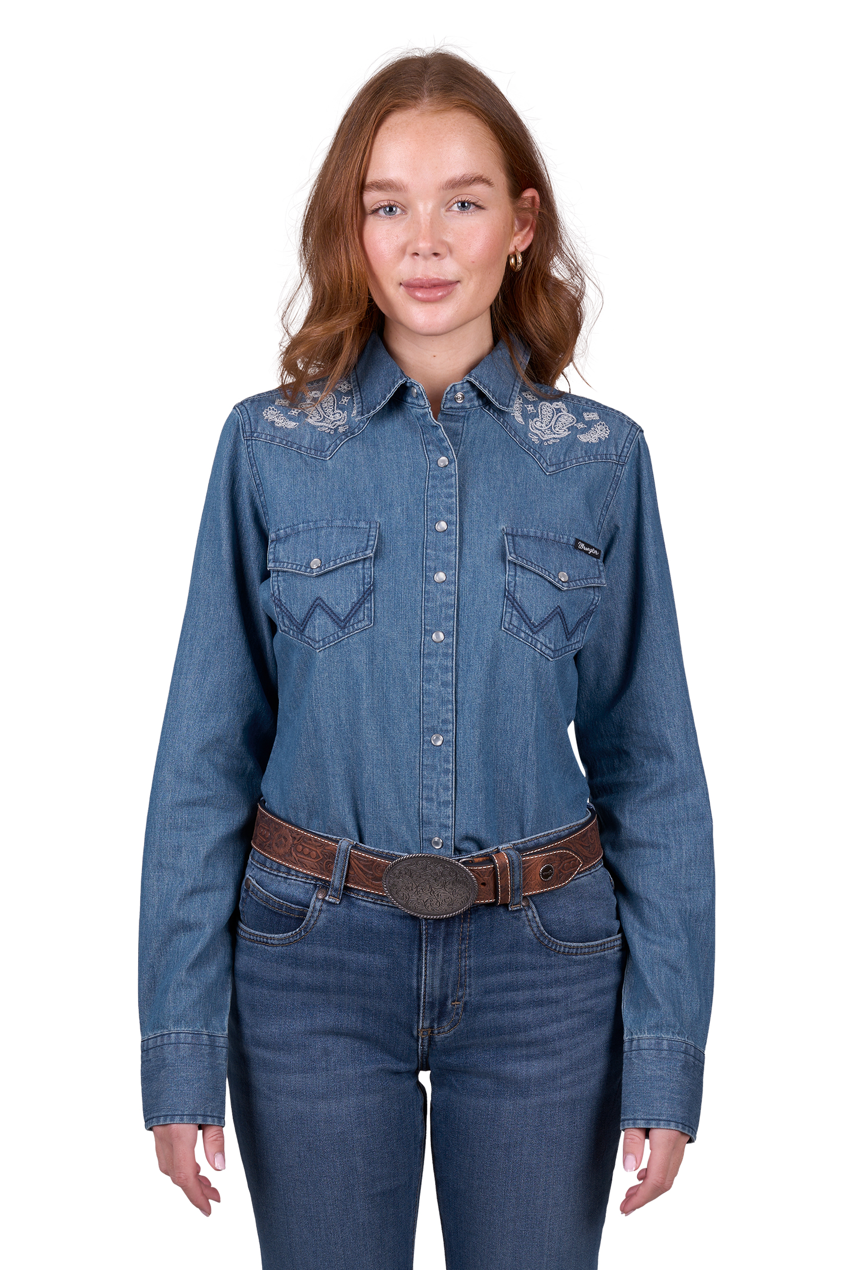 Women's Chrissy Western Long Sleeve Shirt
