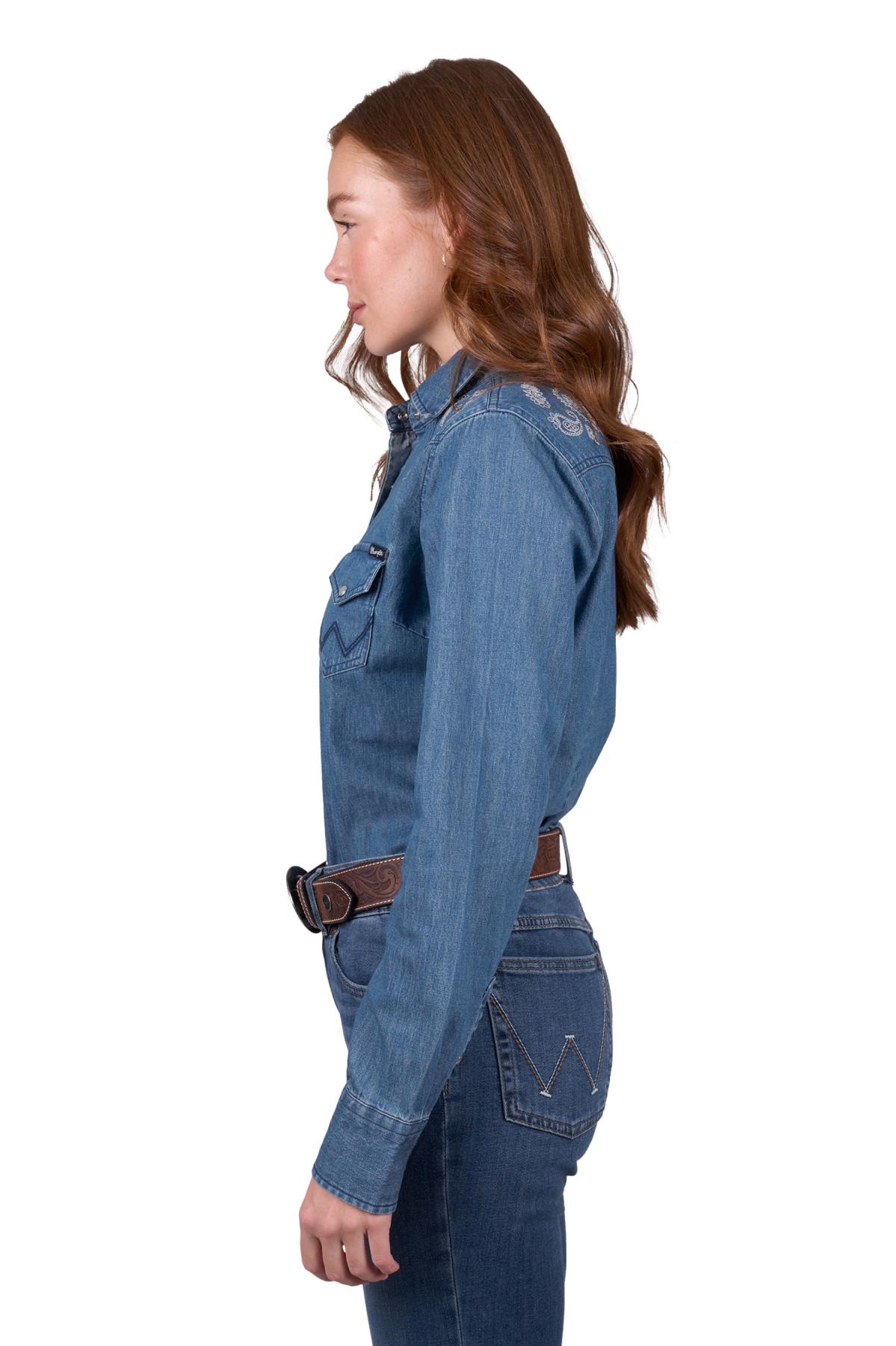 Women's Chrissy Western Long Sleeve Shirt