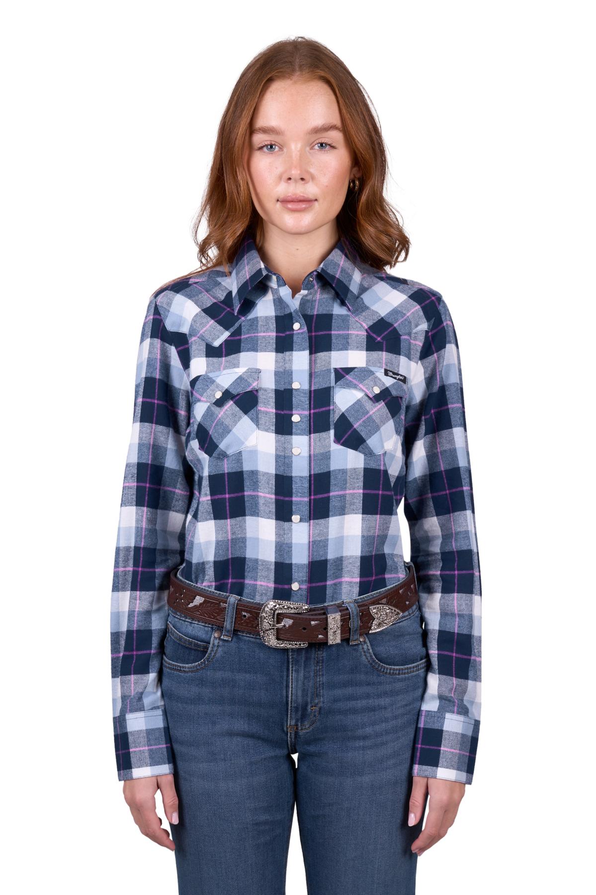 Women's Lorna Check Western Long Sleeve Shirt