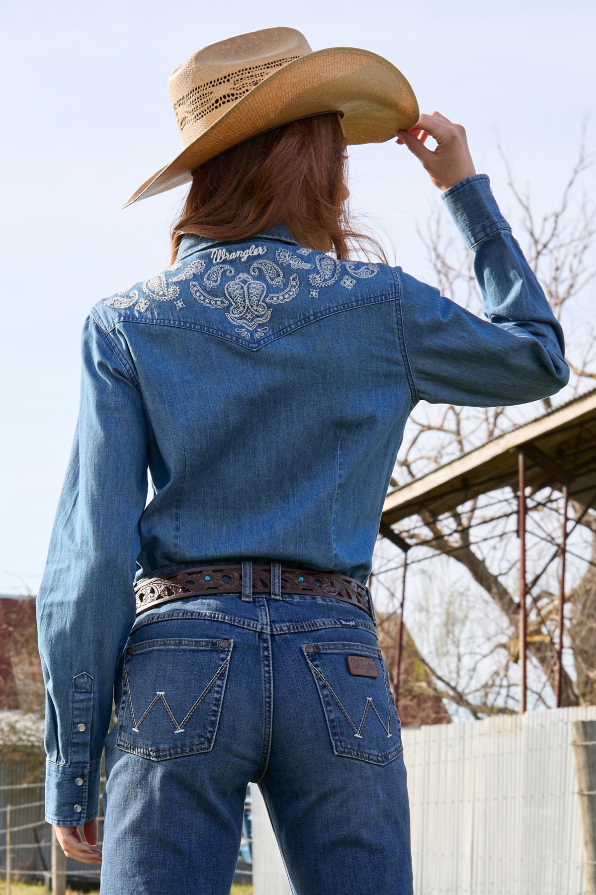 Women's Chrissy Western Long Sleeve Shirt