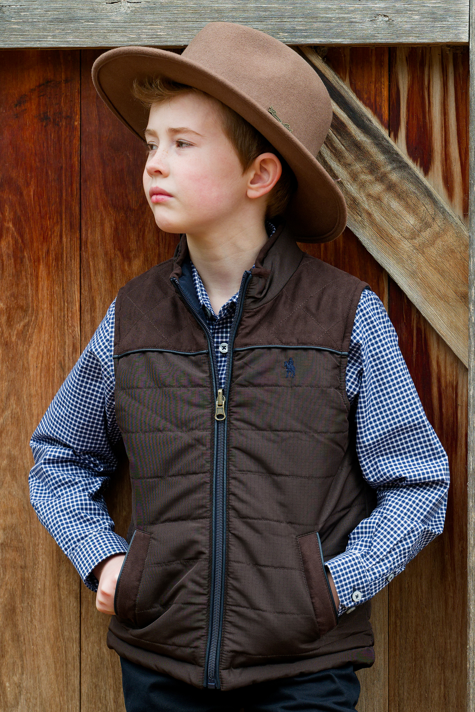 Boy's Nathan Reversible Vest