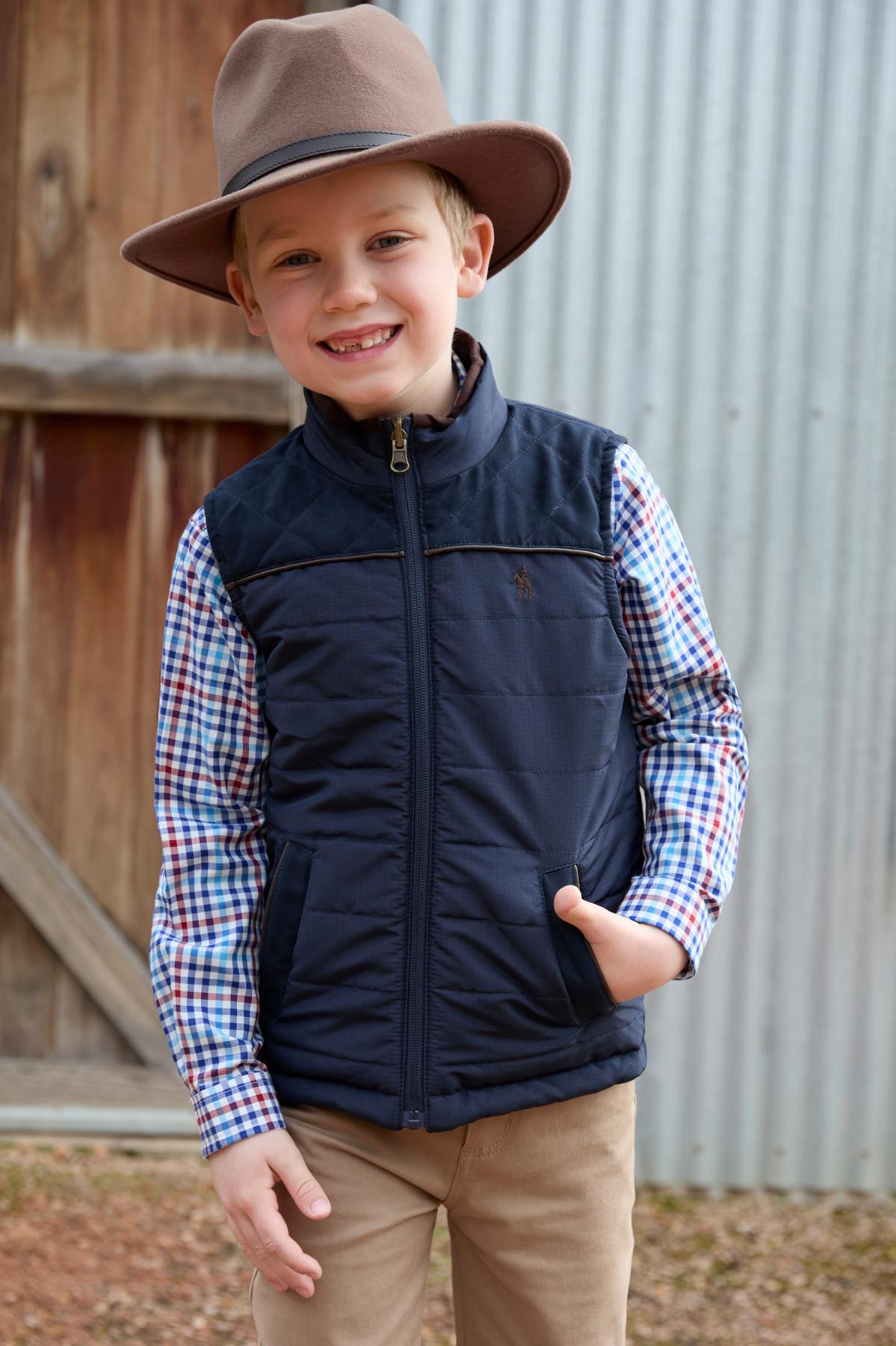 Boy's Nathan Reversible Vest