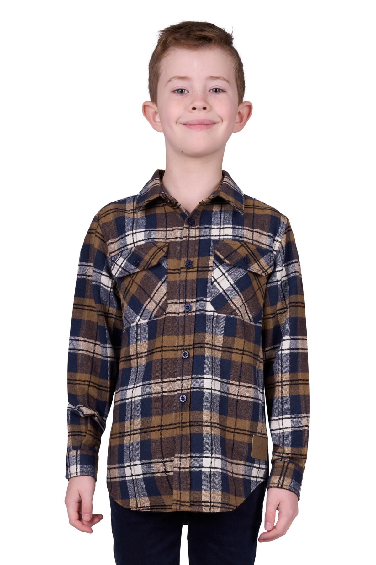 Kid's Halton Thermal Long Sleeve Shirt