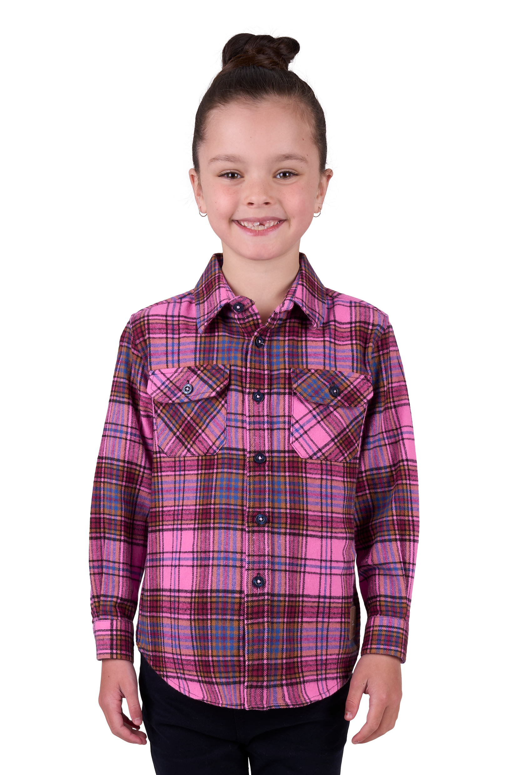 Kid's Jada Thermal Long Sleeve Shirt