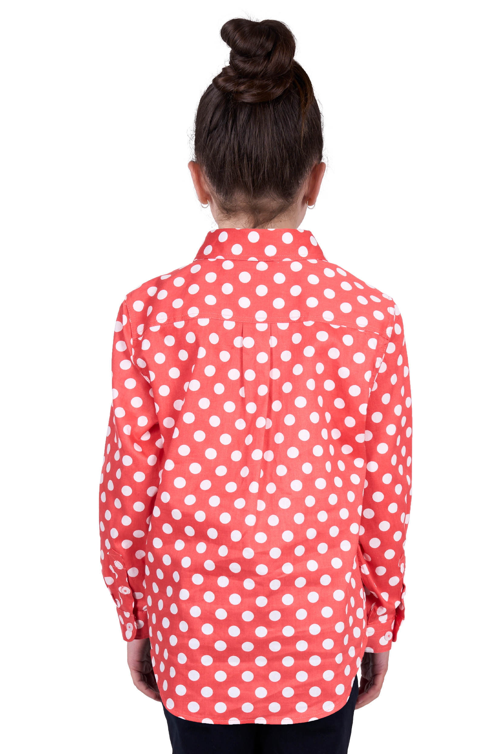 Kid's Jaz Half Placket Long Sleeve Shirt