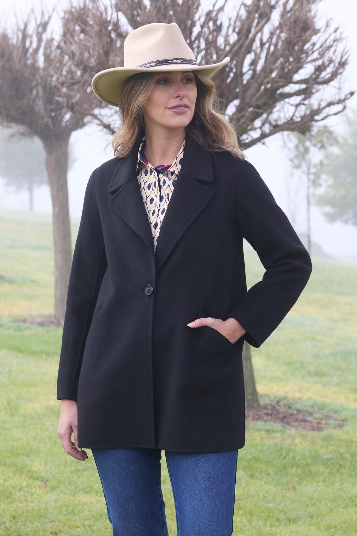 Women's Athena Wool Coat