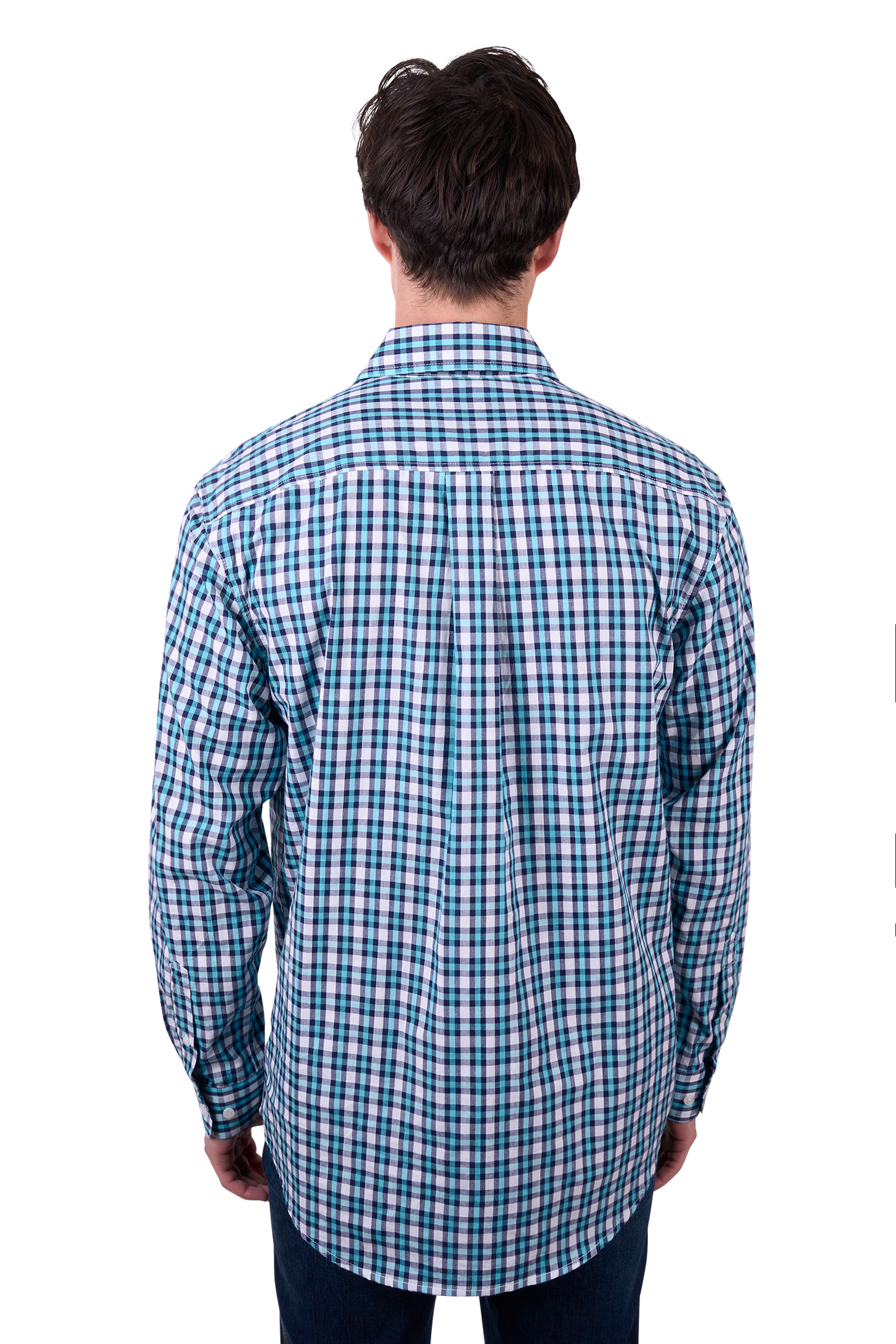Men's Rui Half Placket Long Sleeve Shirt