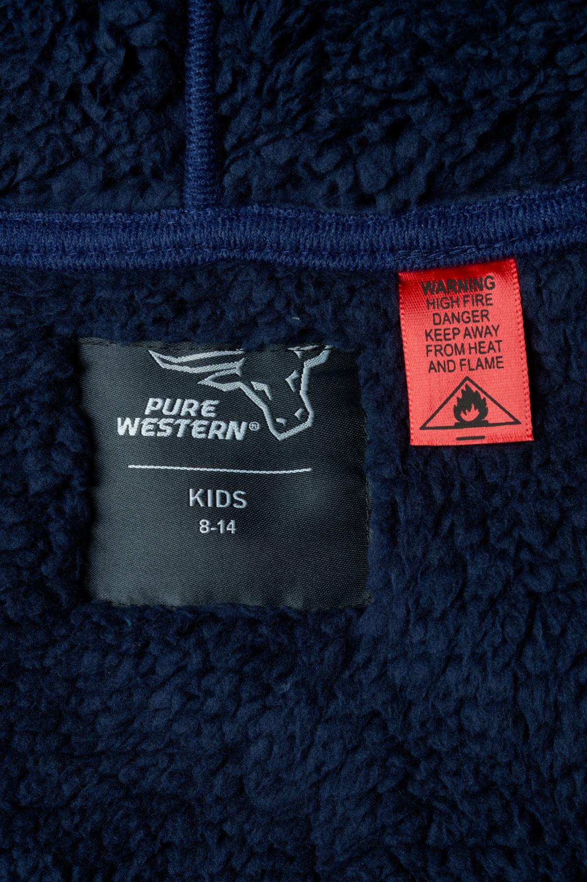 Kid's Cactus Print Snuggle Hoodie