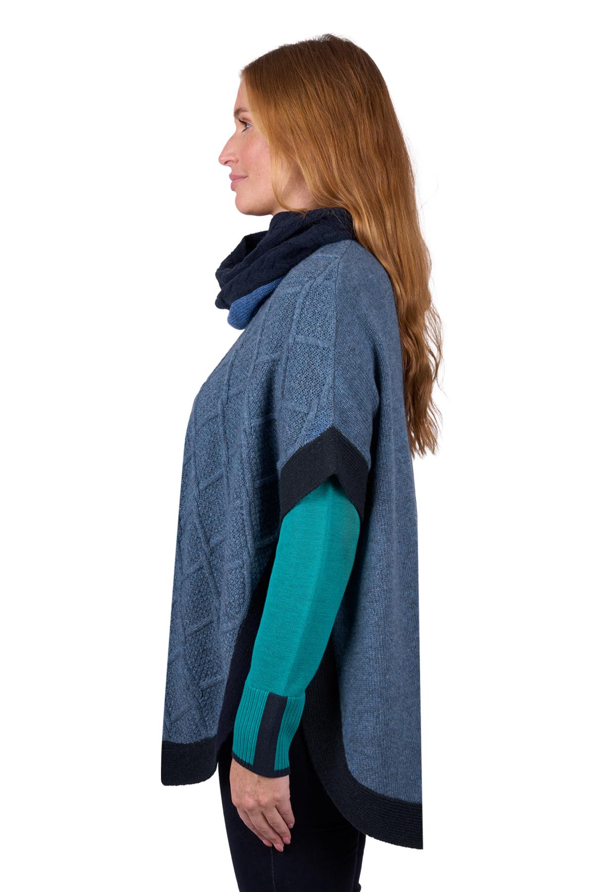 Women's Isabella Cable Poncho