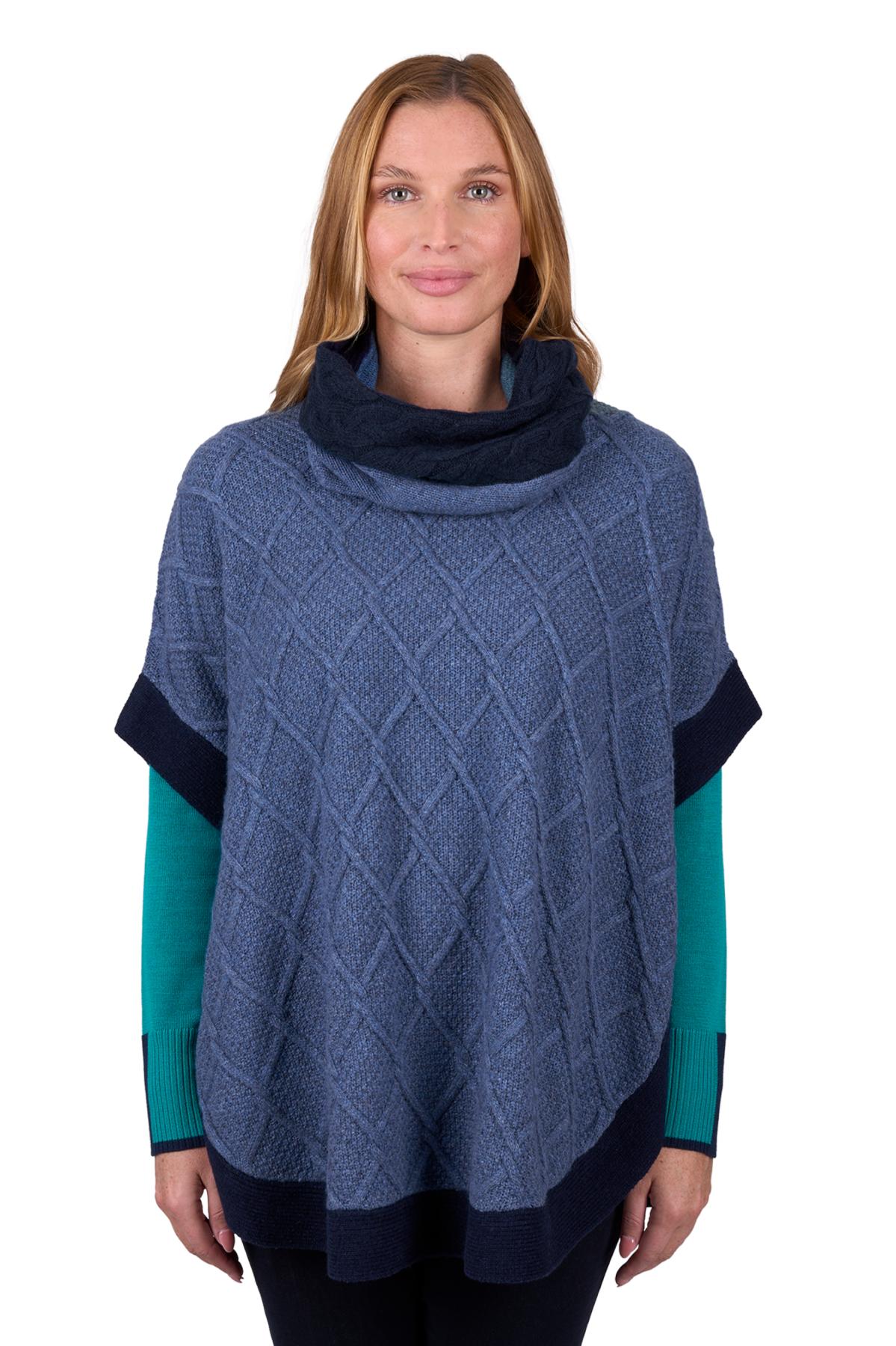 Women's Isabella Cable Poncho