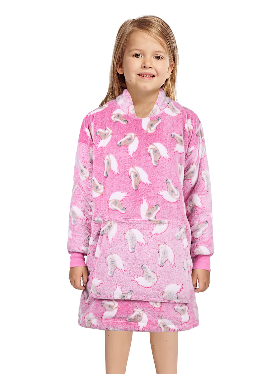 Kid's Horse Snuggle Hoodie