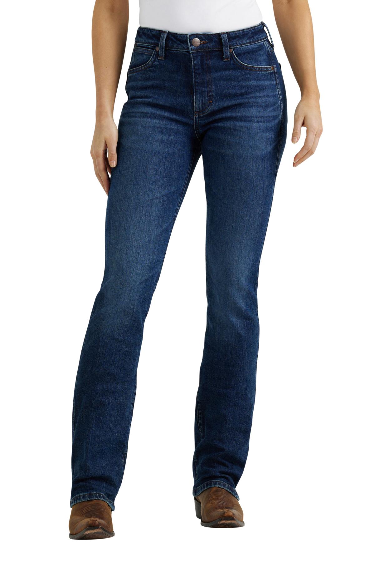 Women's Retro High Rise Boot Cut Jean Bailey