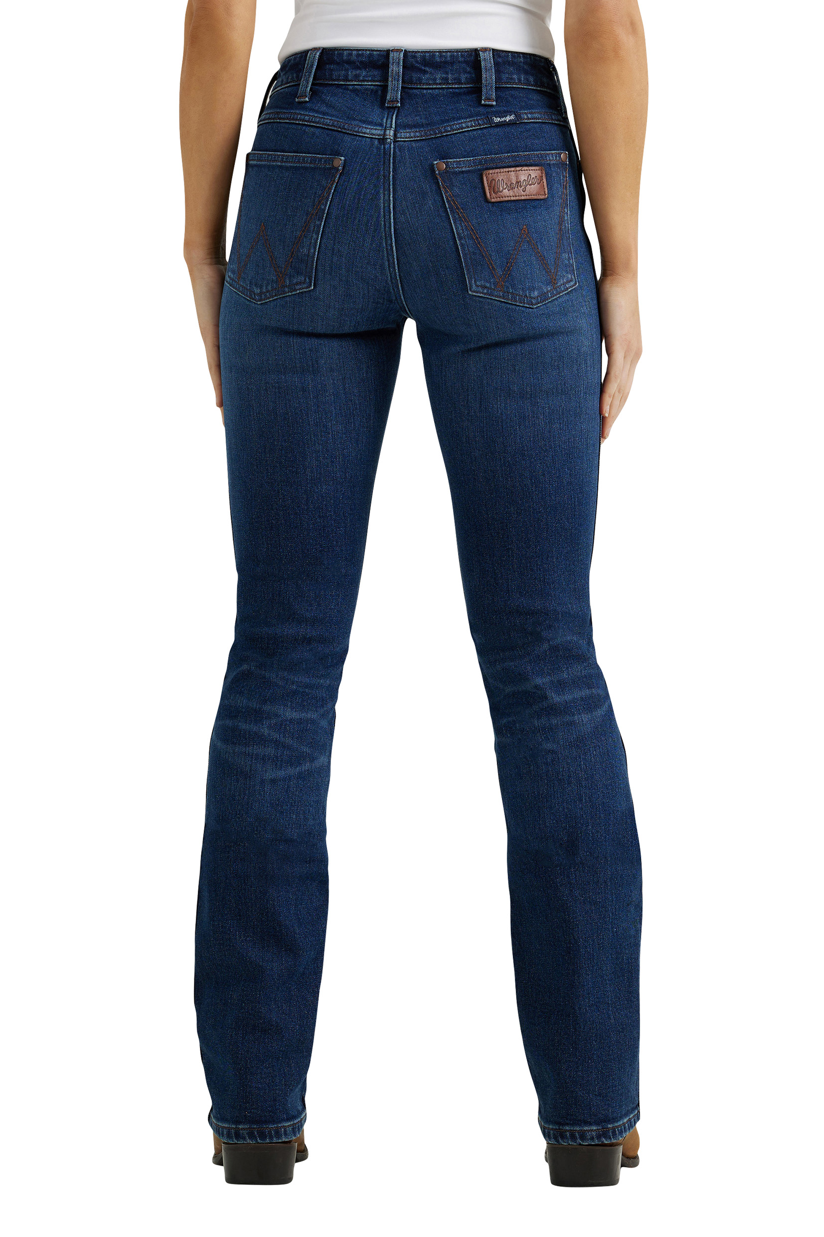 Women's Retro High Rise Boot Cut Jean Bailey