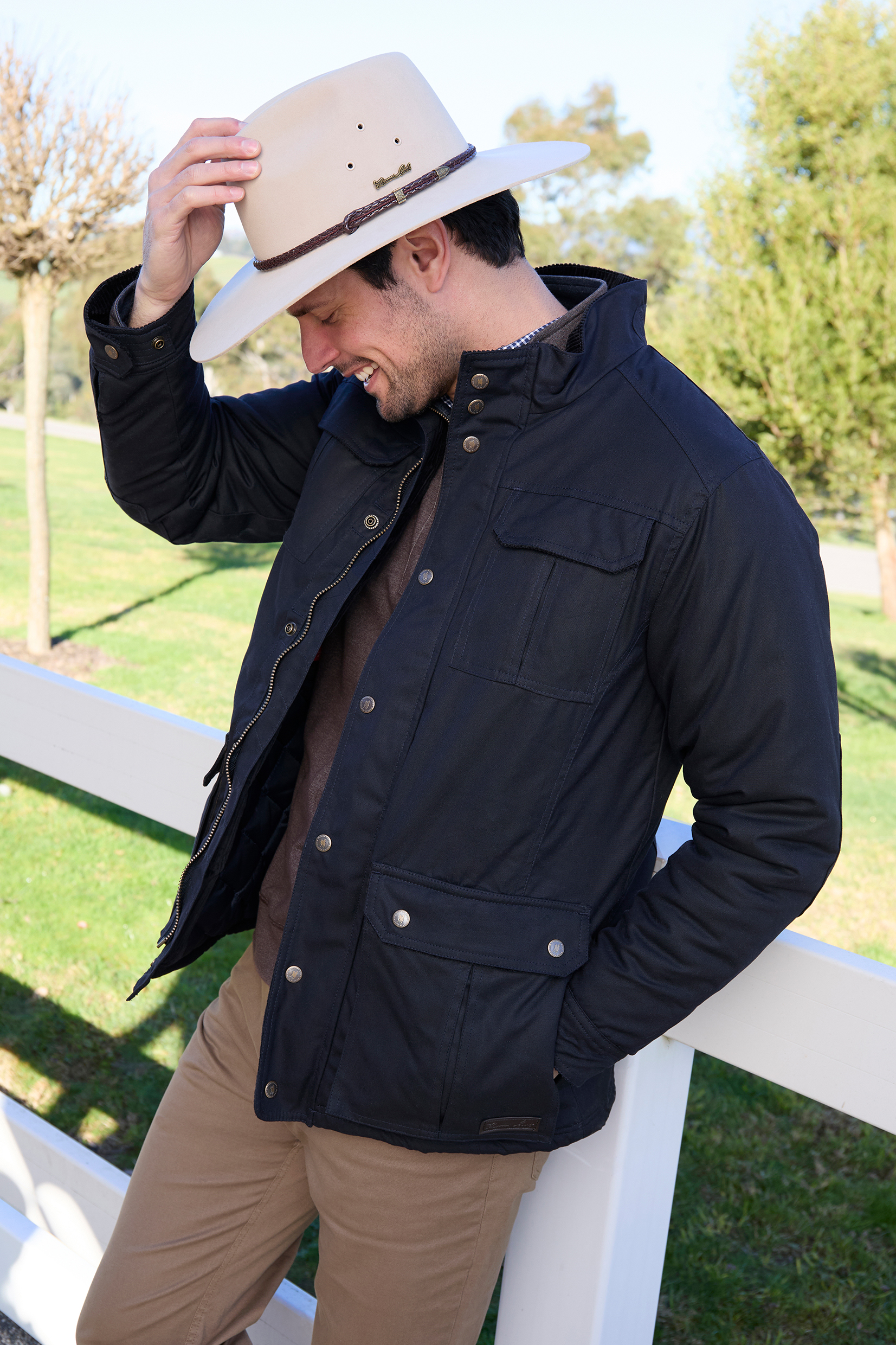 Men's Tarcutta Oilskin Jacket