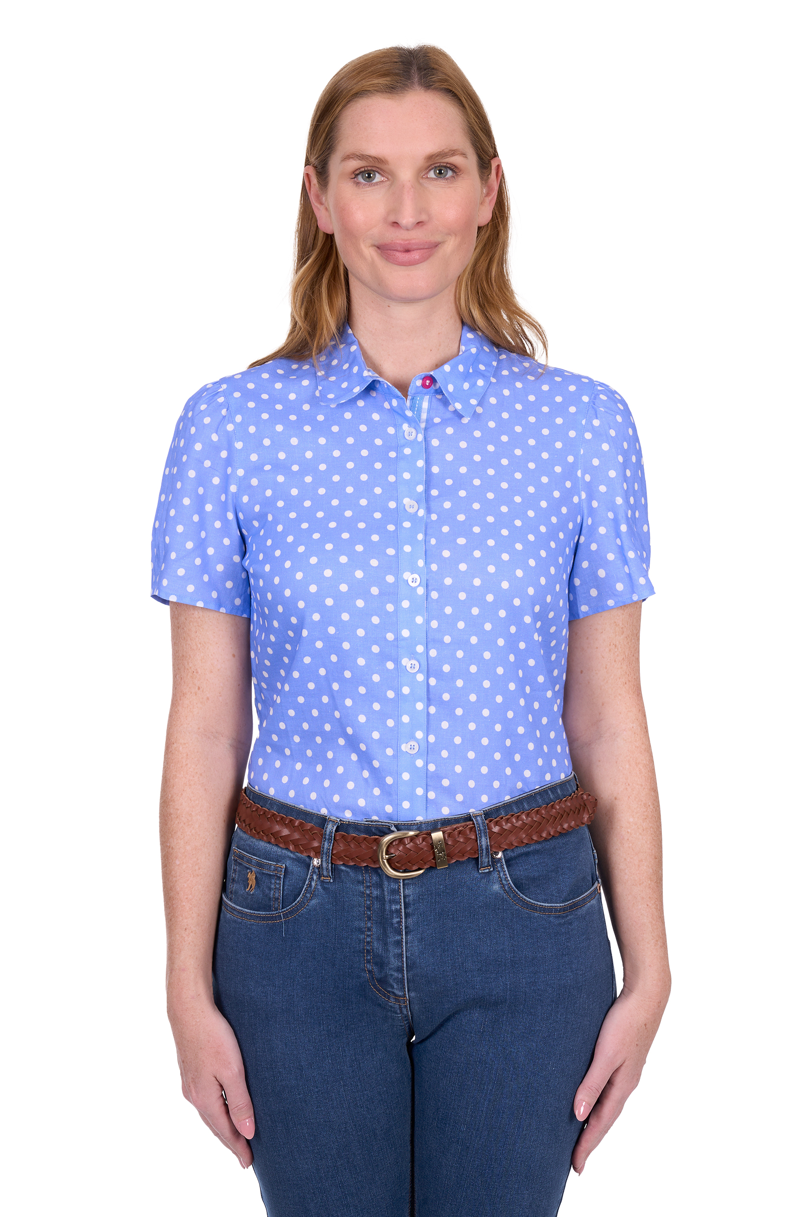 Women’s Luna Linen Short Sleeve Shirt