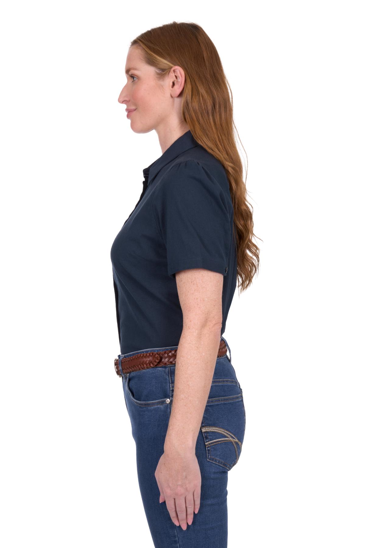 Women’s Cynthia Linen Short Sleeve Shirt