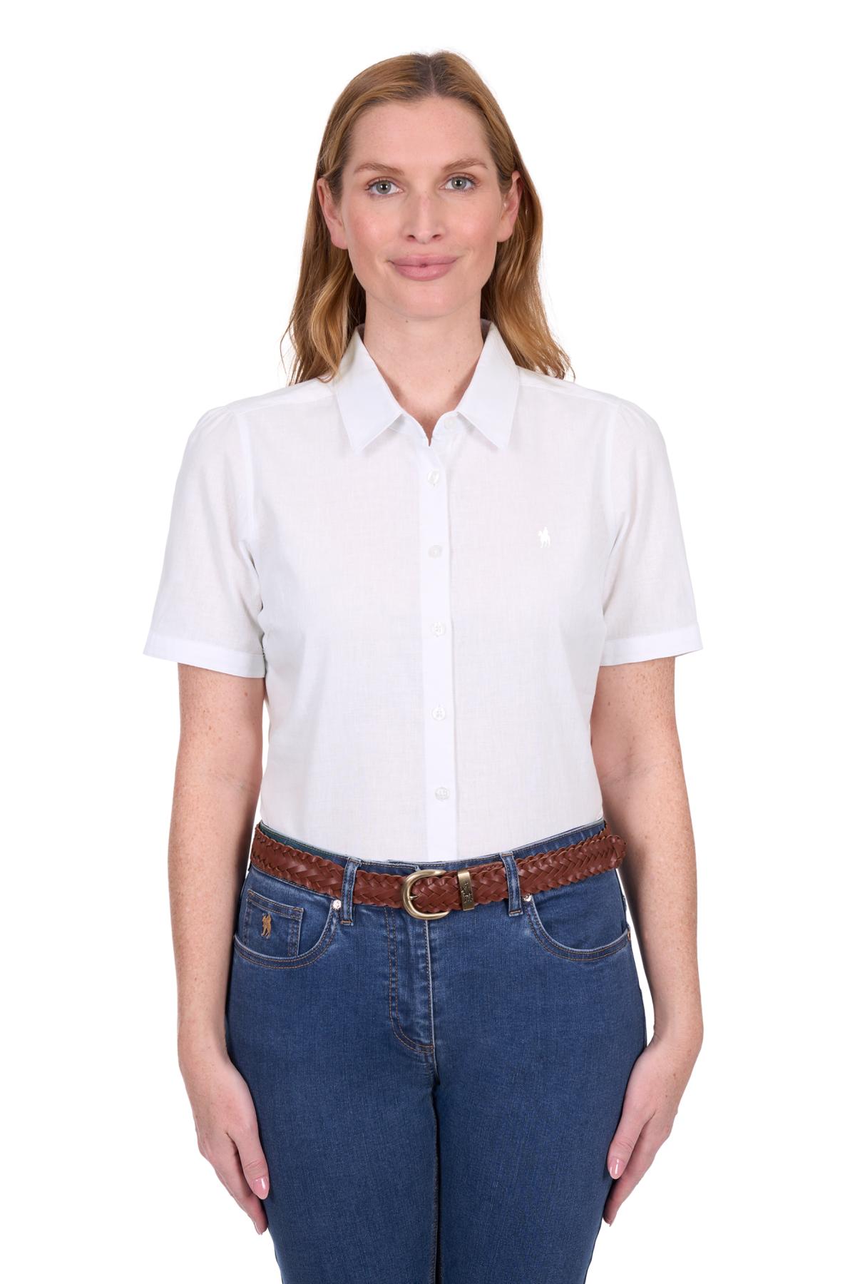 Women’s Sally Linen Short Sleeve Shirt