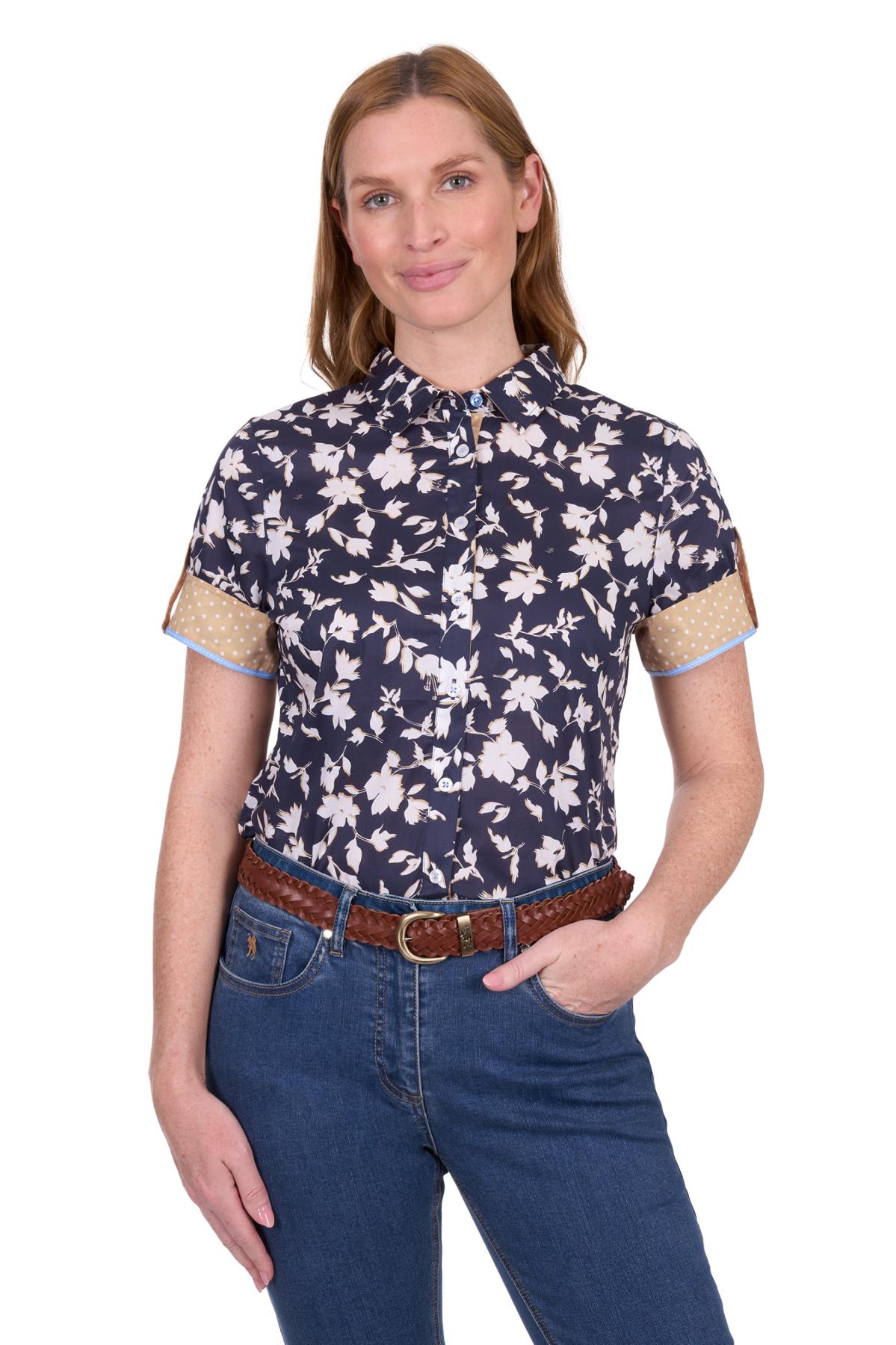 Women's Celine Tab Short Sleeve Shirt