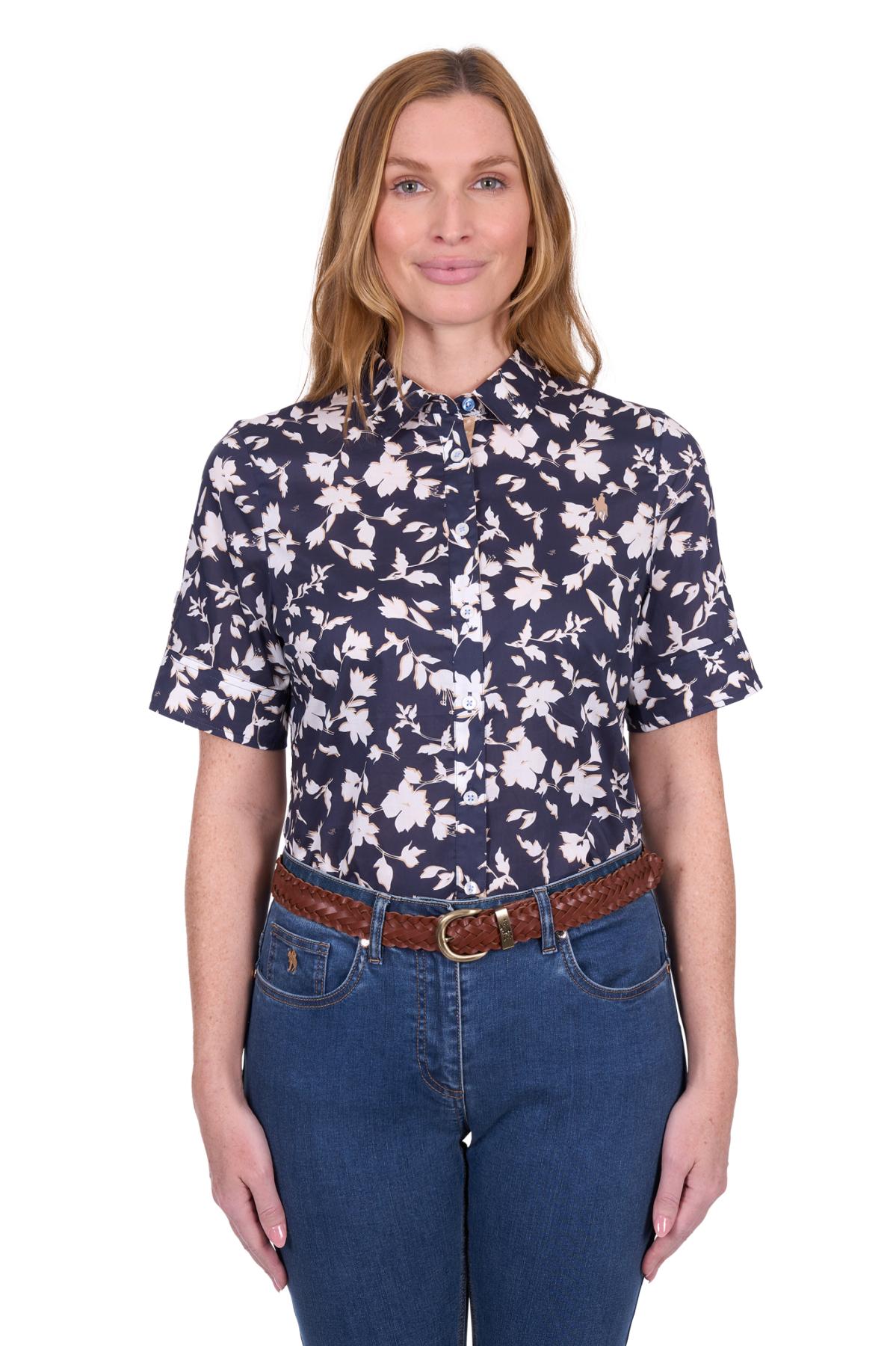 Women's Celine Tab Short Sleeve Shirt