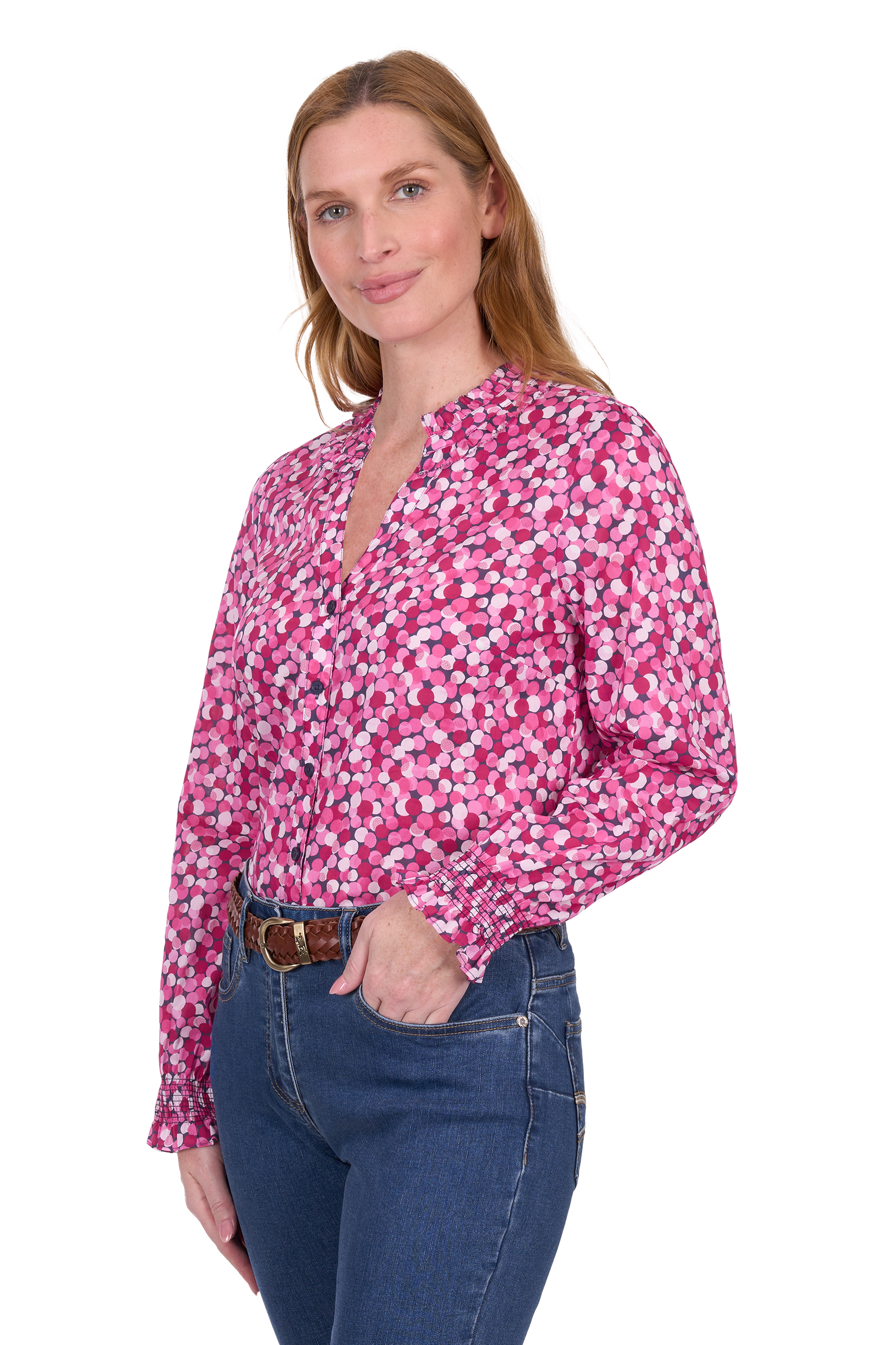 Women's Ruby Long Sleeve Blouse