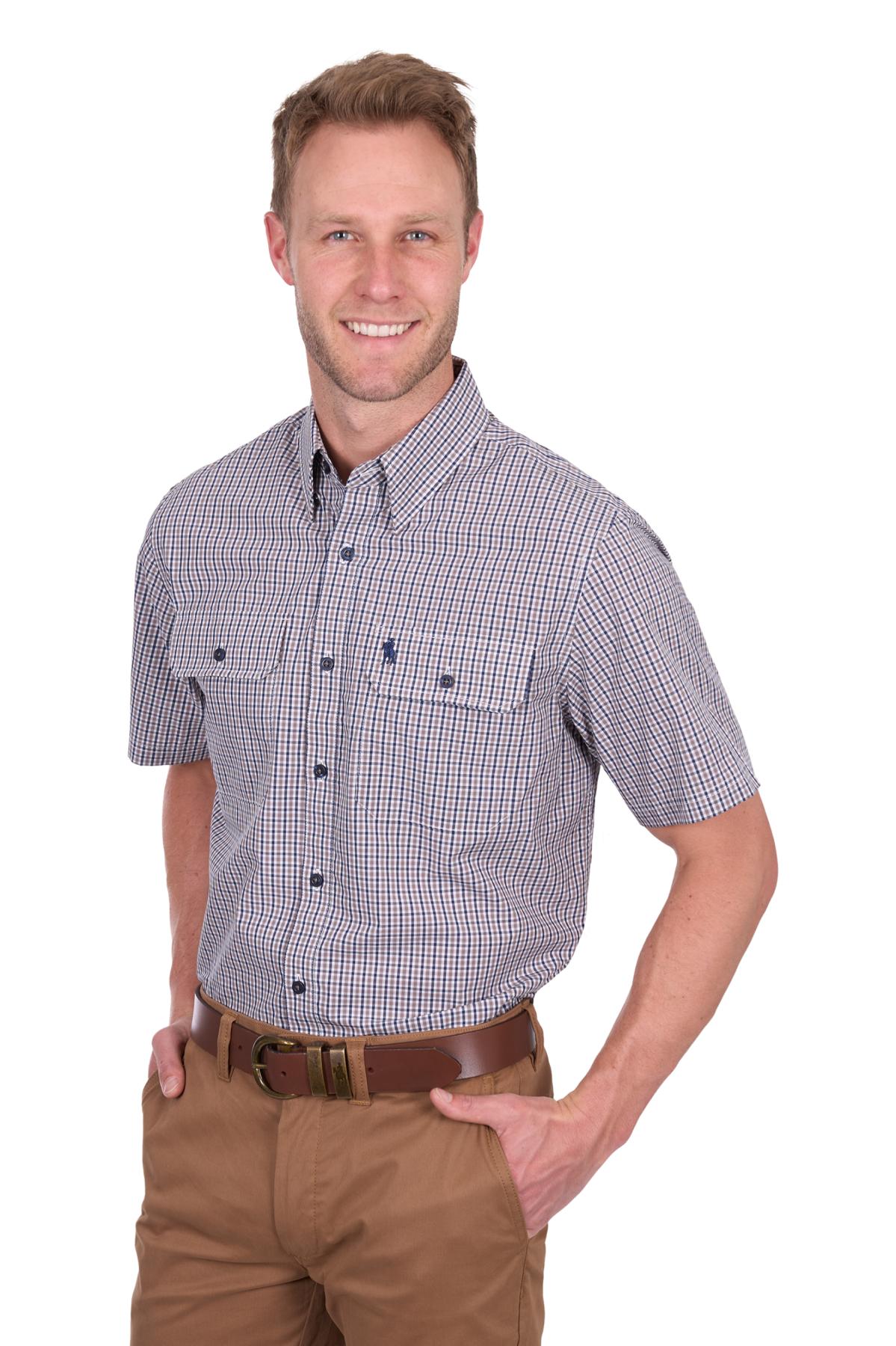 Men’s Will Check 2 Pocket Short Sleeve Shirt