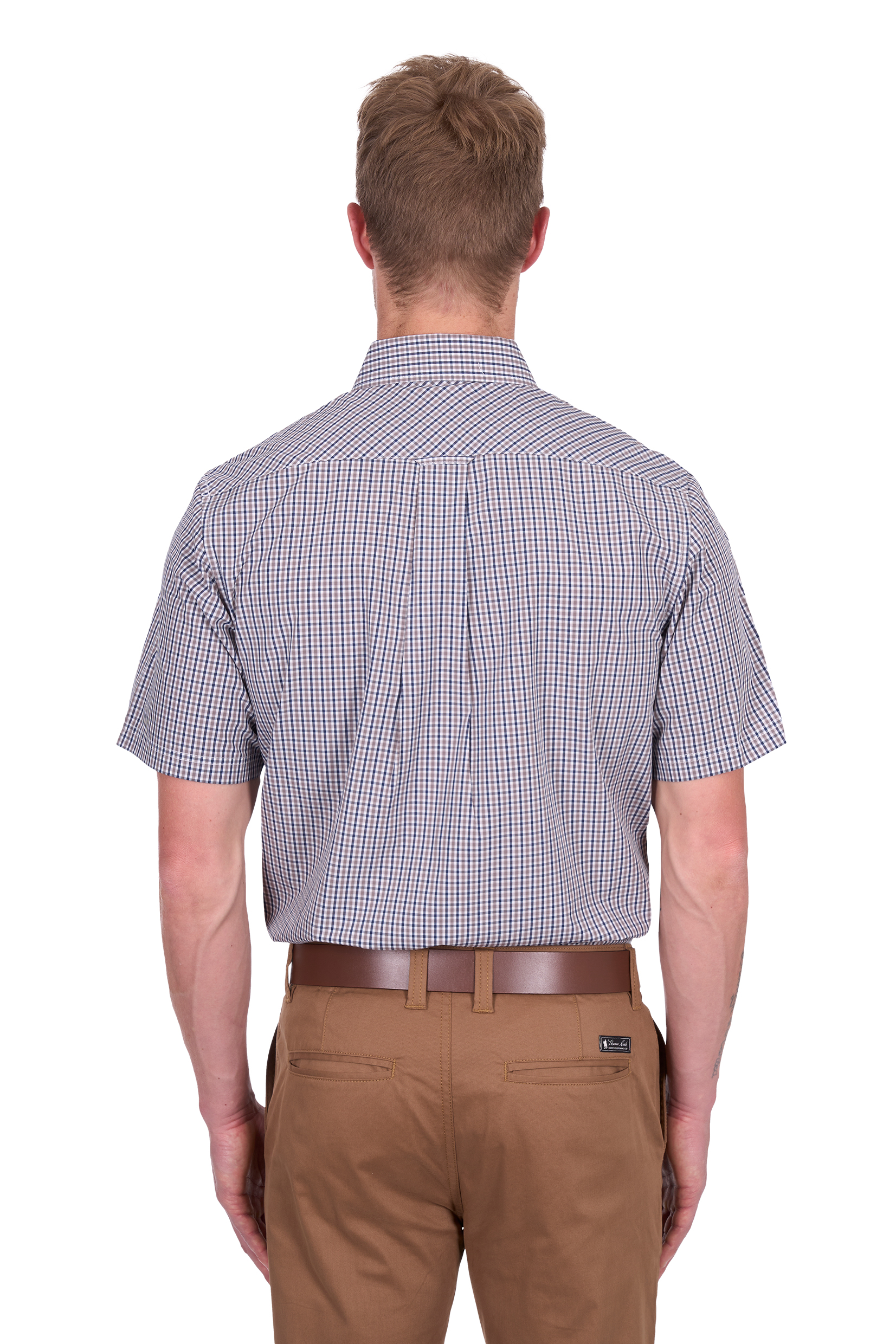 Men’s Will Check 2 Pocket Short Sleeve Shirt