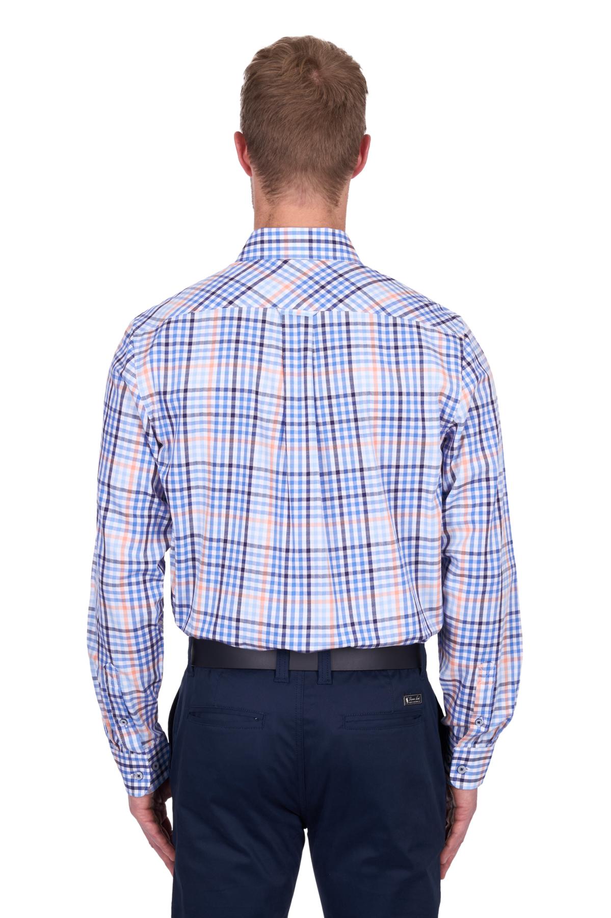 Men’s Mark Check 2 Pocket Long Sleeve Shirt