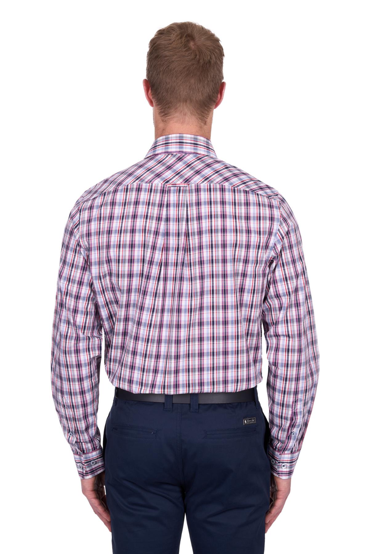Men’s Jeff Check 2 Pocket Long Sleeve Shirt
