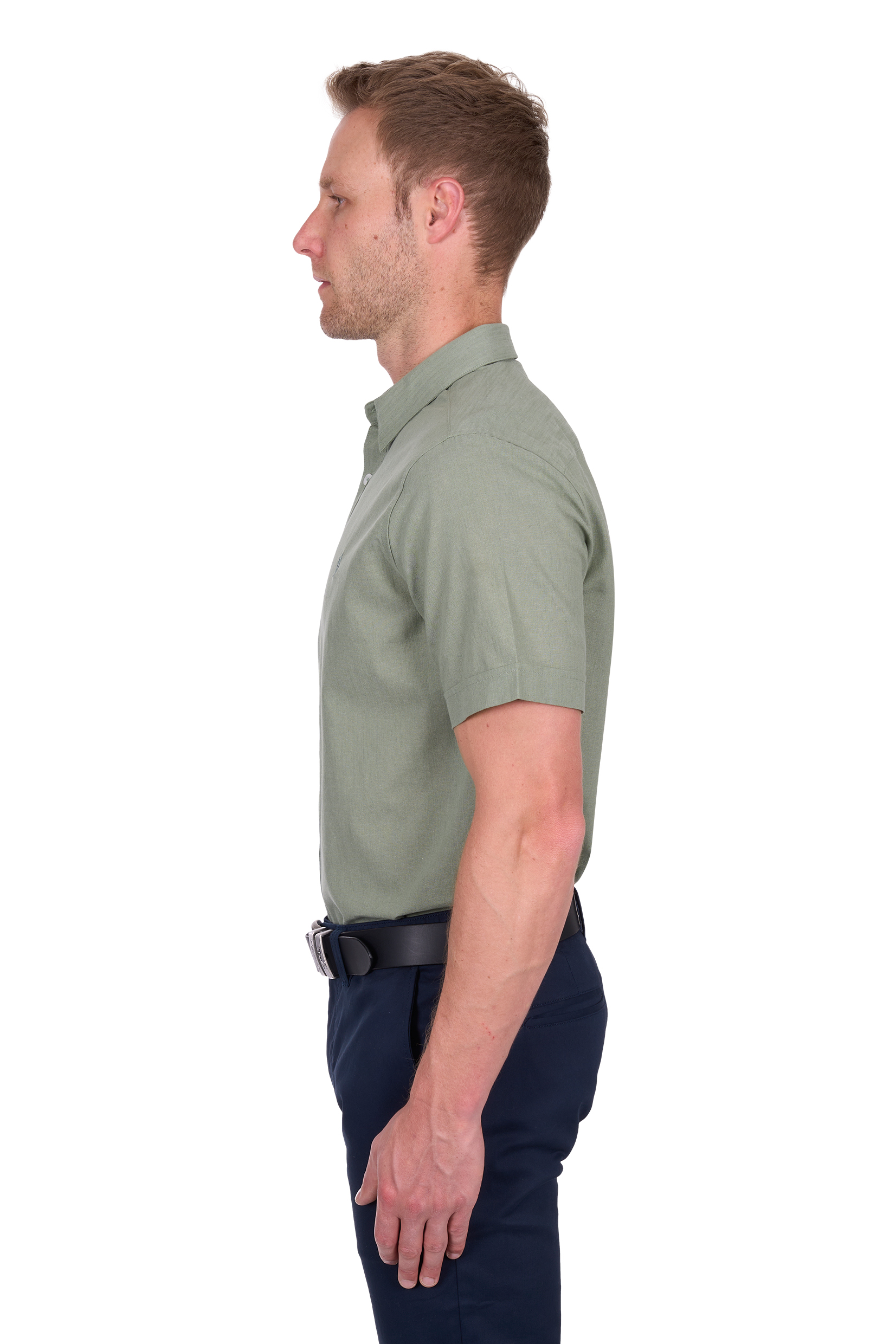 Men’s Tc Linen Short Sleeve Shirt