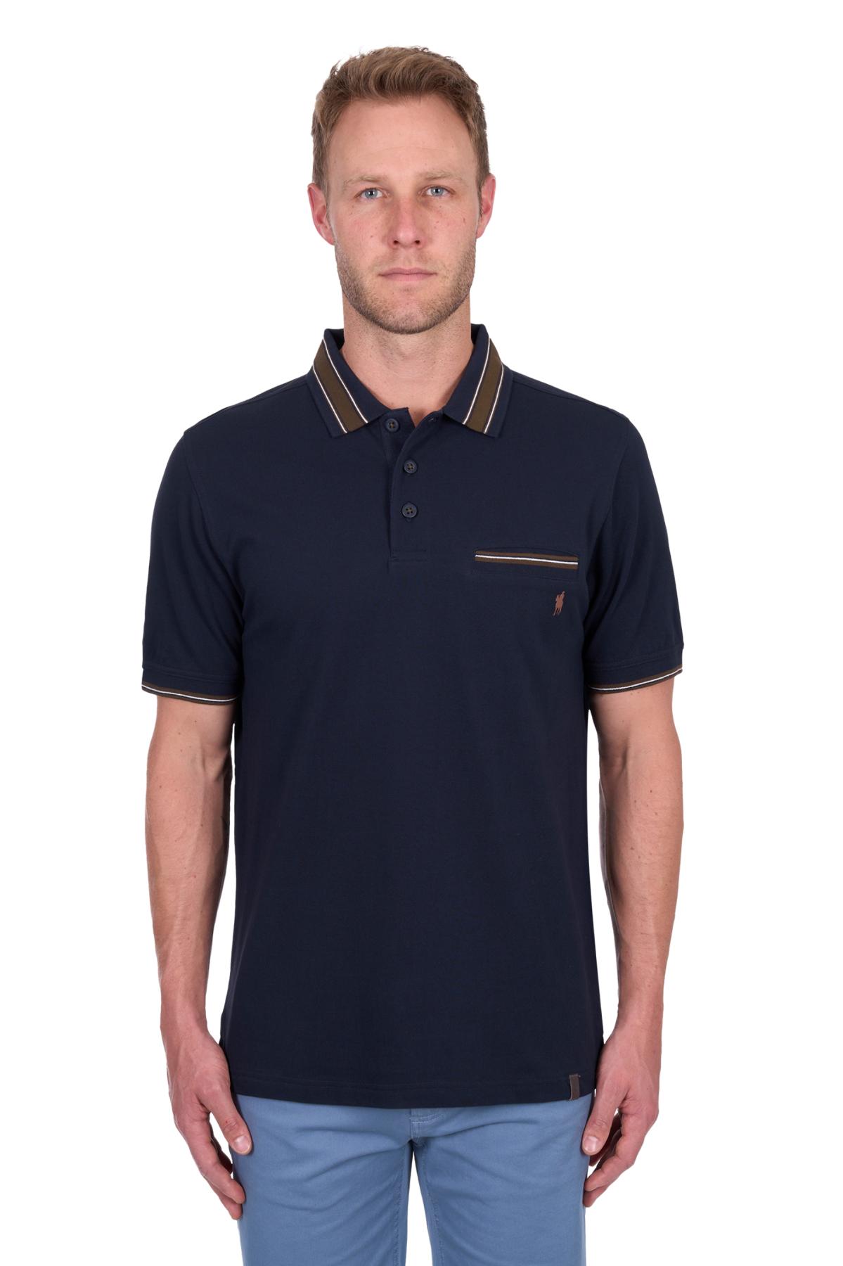 Men’s Ben Tailored 1 Pocket Short Sleeve Polo