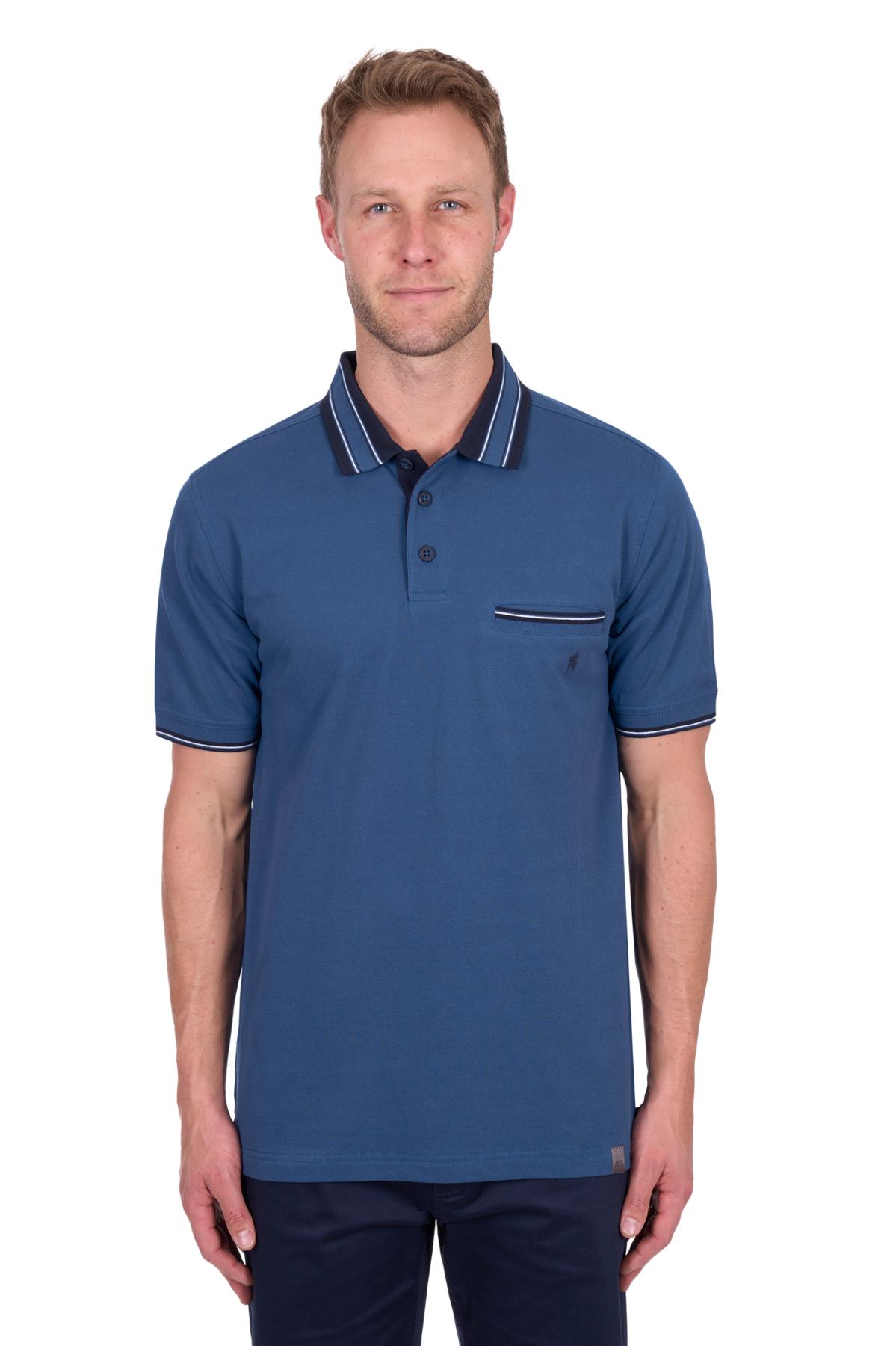 Men’s Ben Tailored 1 Pocket Short Sleeve Polo