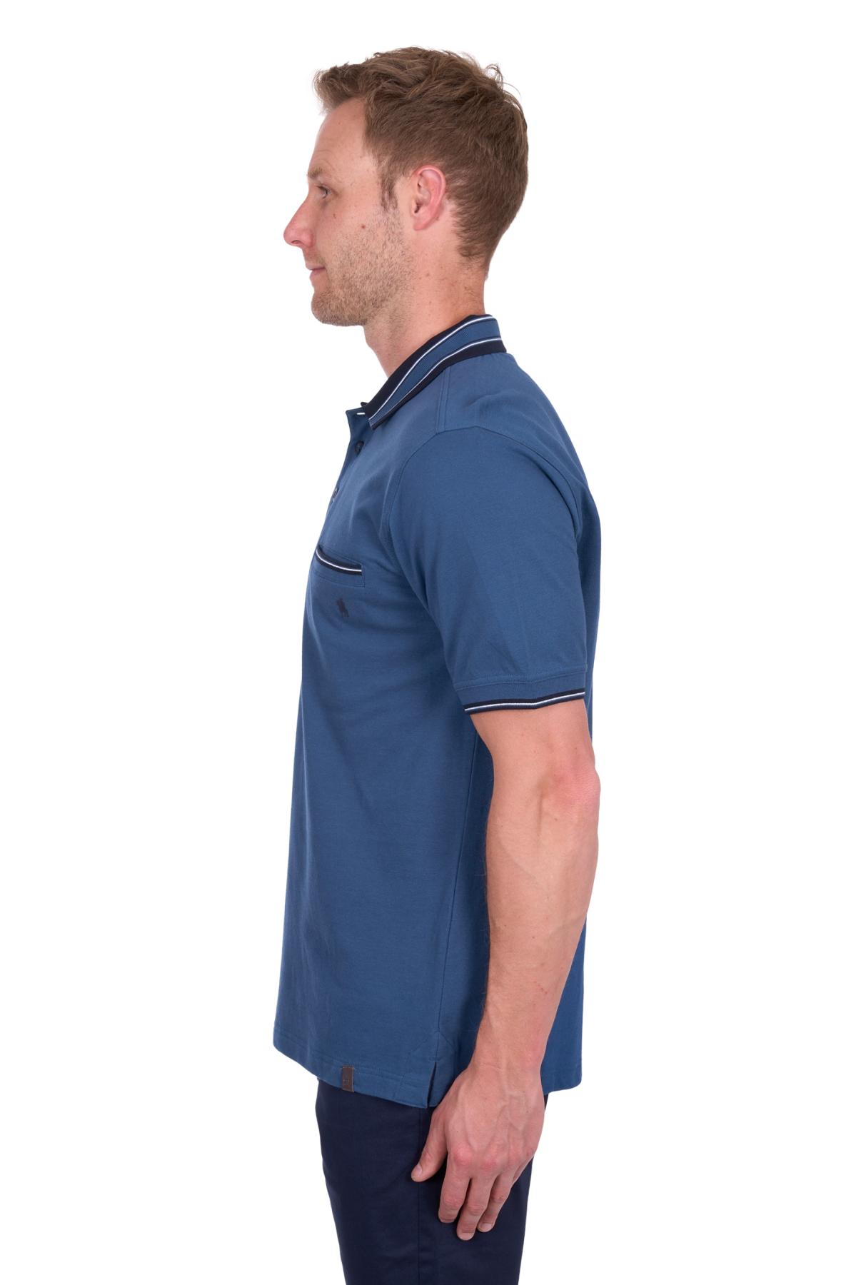 Men’s Ben Tailored 1 Pocket Short Sleeve Polo