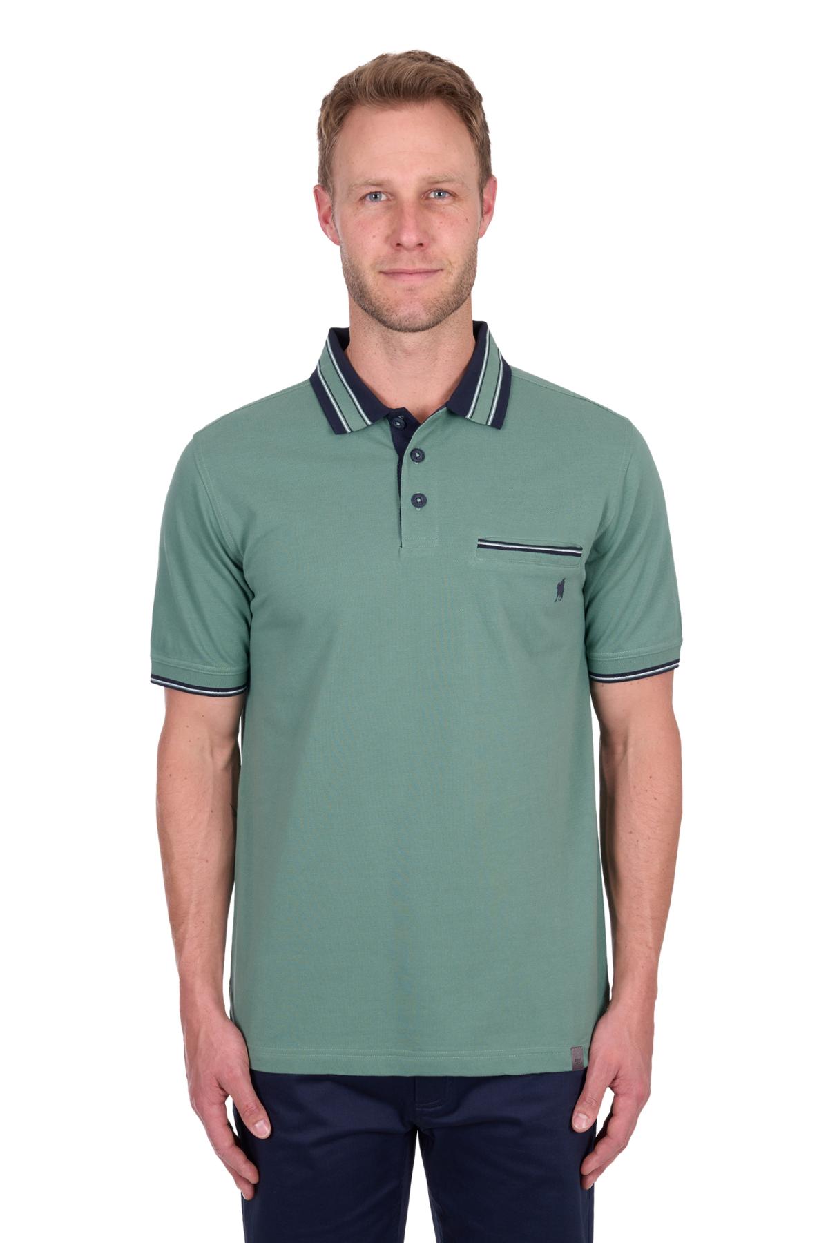 Men’s Ben Tailored 1 Pocket Short Sleeve Polo