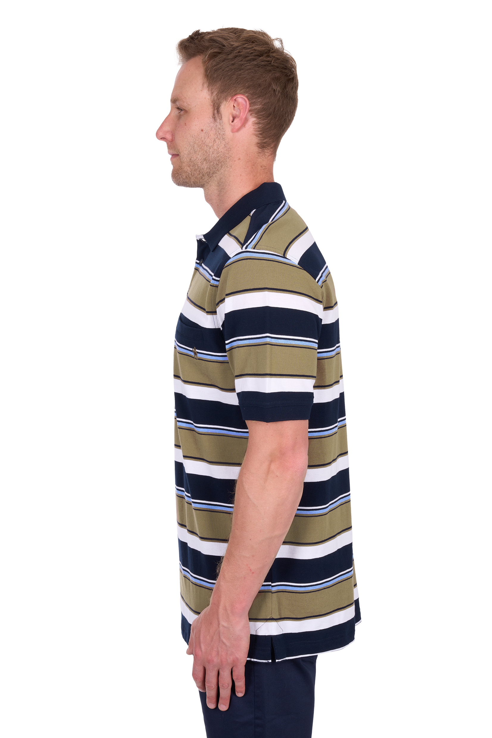 Men’s Tim 1 Pocket Short Sleeve Polo