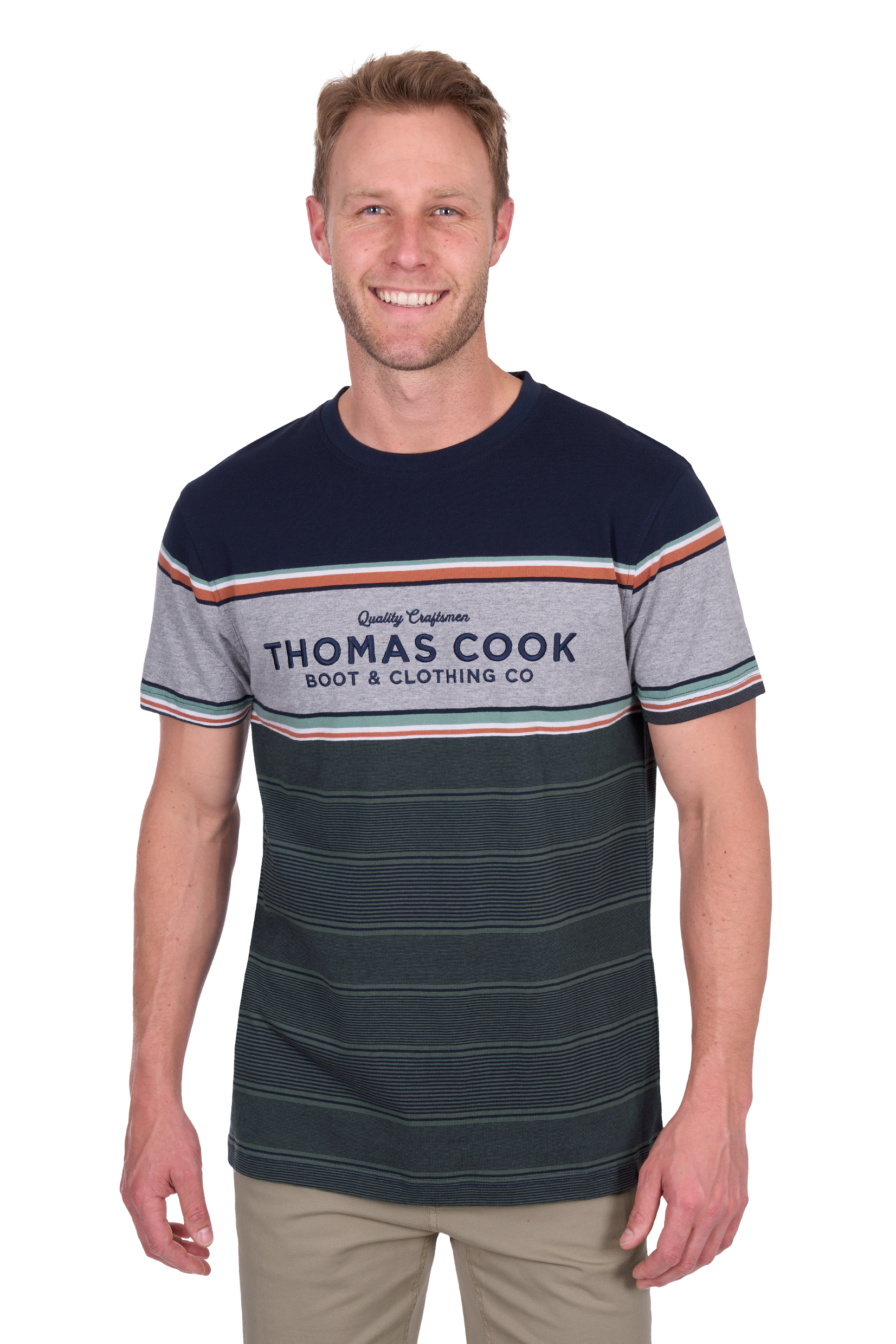 Men’s Dion Stripe Short Sleeve Tee