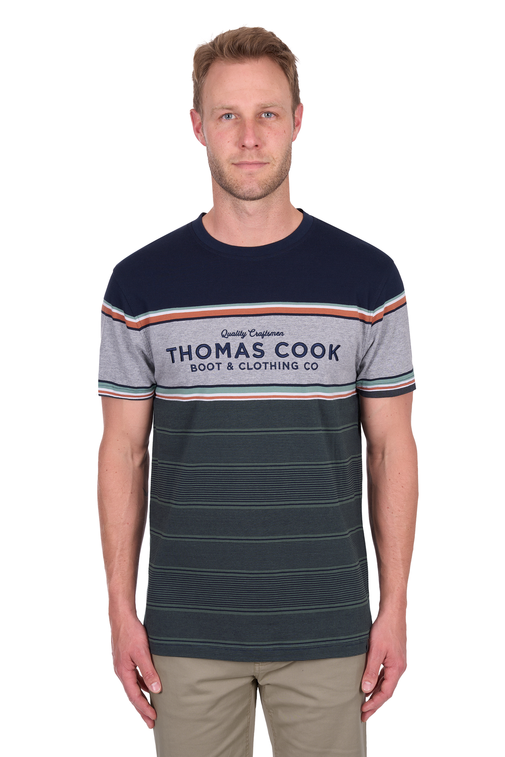 Men’s Dion Stripe Short Sleeve Tee