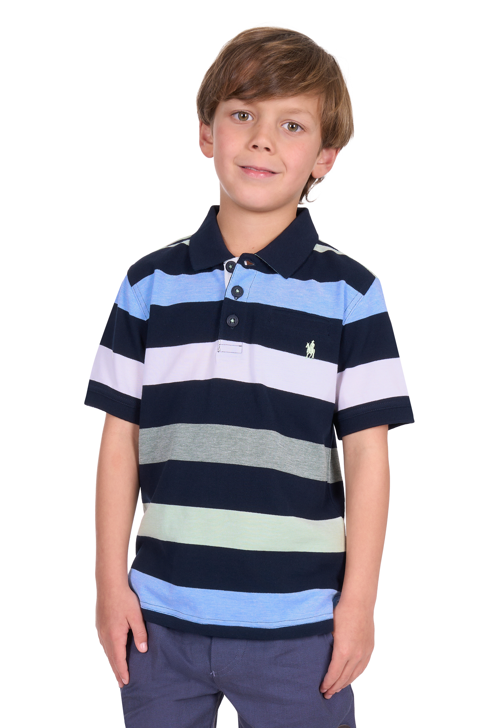 Boy’s Charles 1 Pocket Short Sleeve Polo