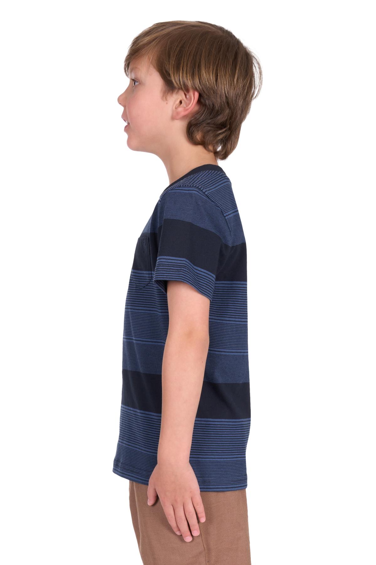 Boy’s Edward Stripe 1 Pocket Short Sleeve Tee