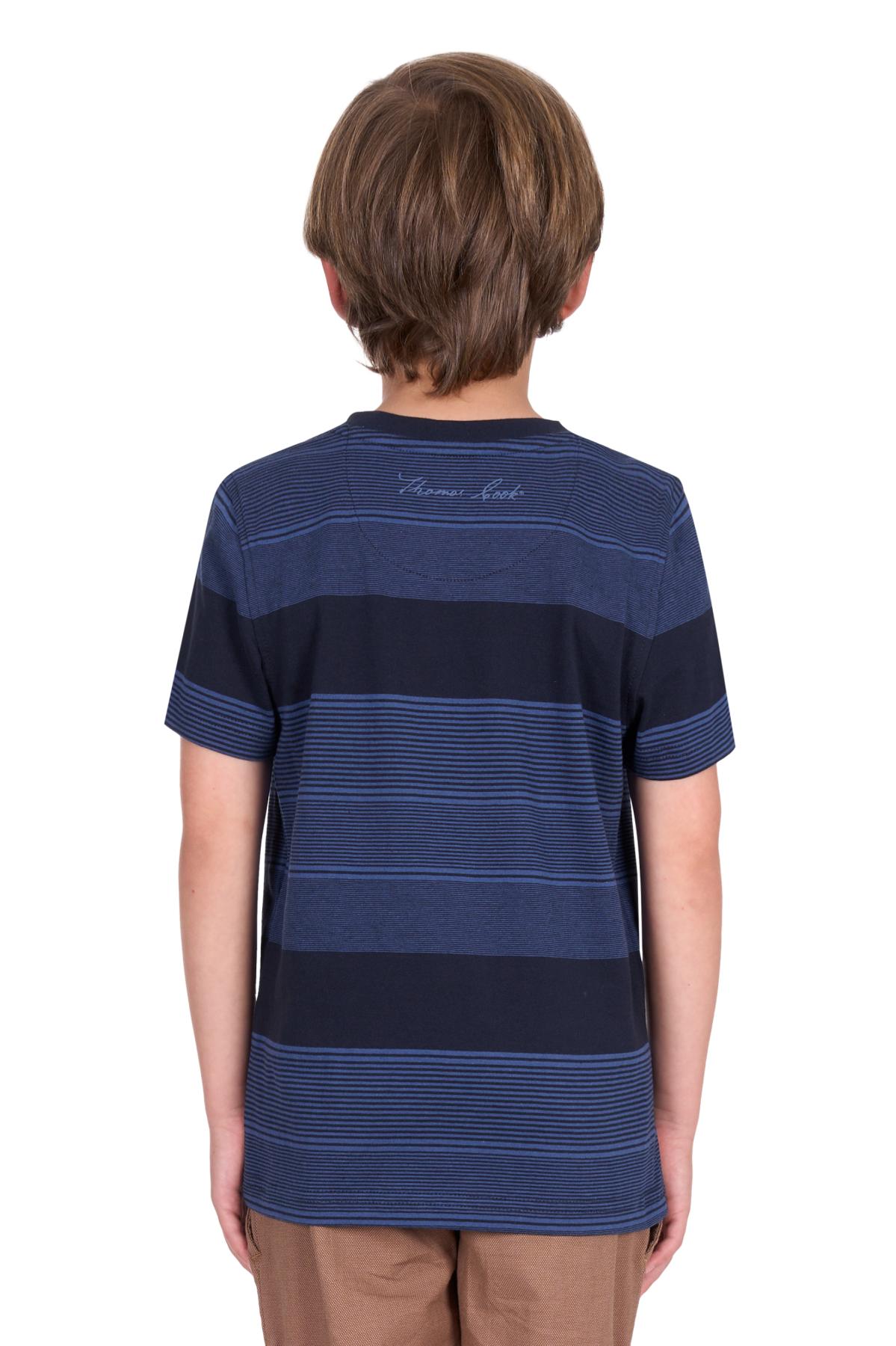 Boy’s Edward Stripe 1 Pocket Short Sleeve Tee