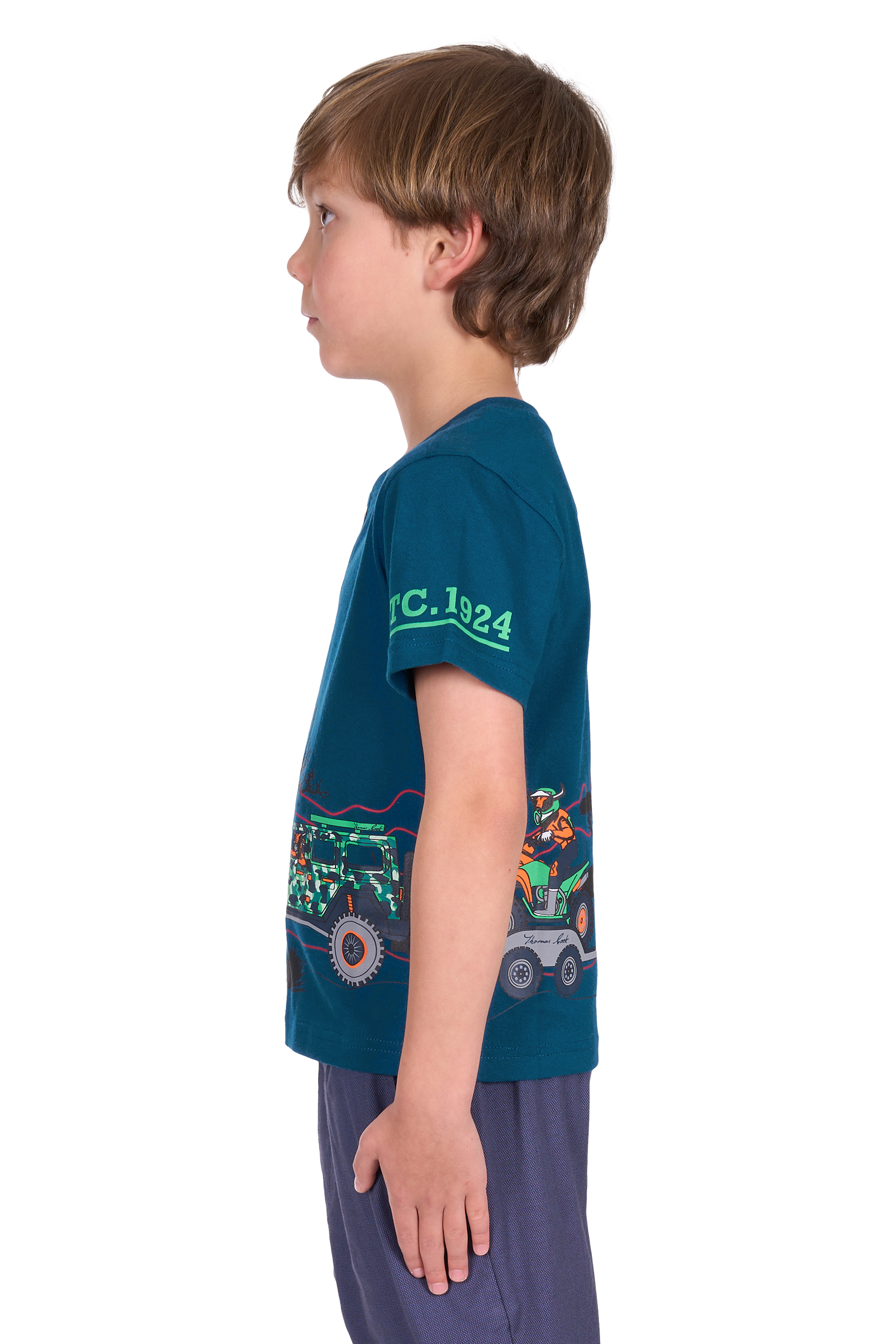 Boy’s Lucas Short Sleeve Henley Tee