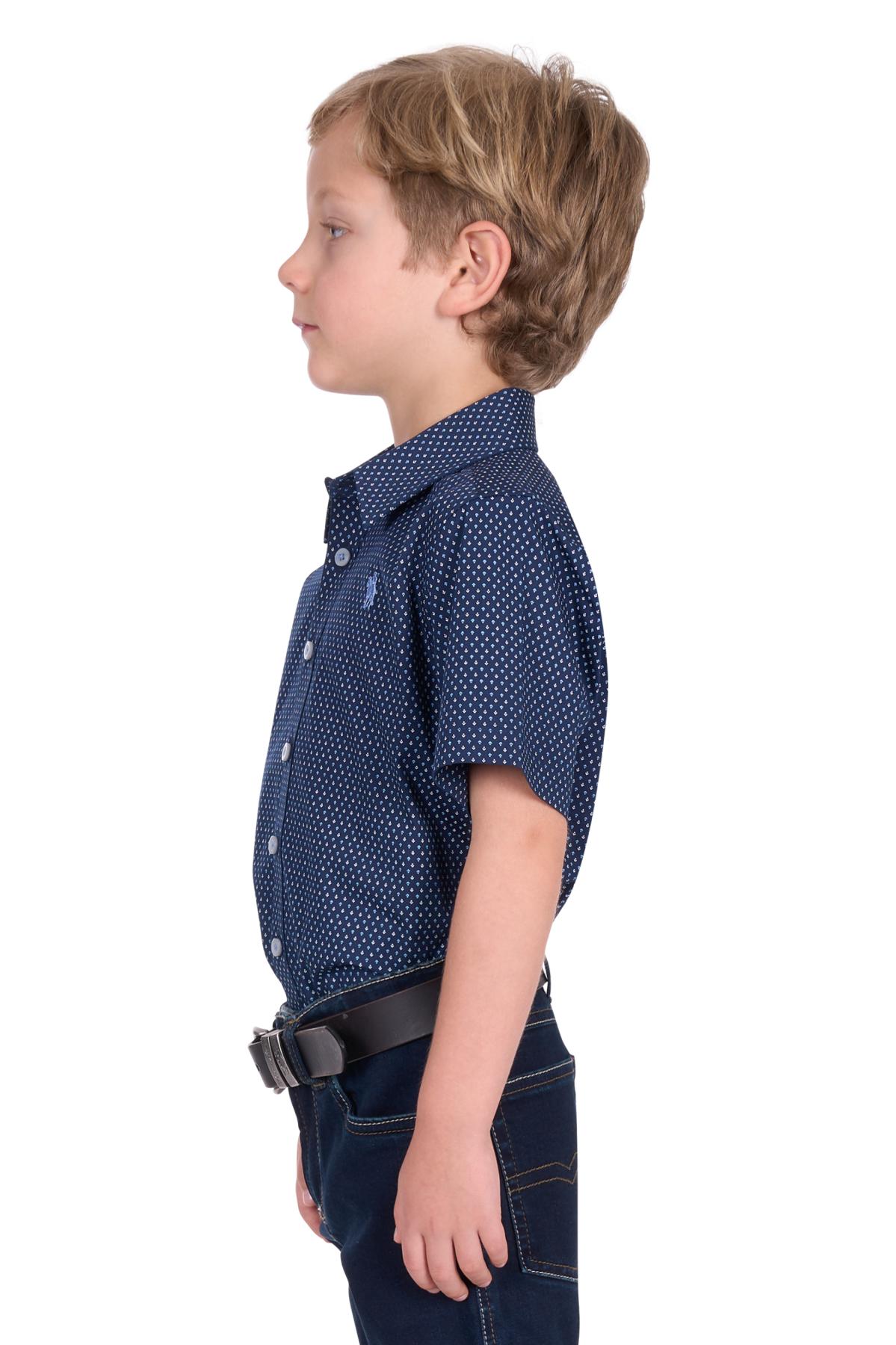 Boy’s David Print Short Sleeve Shirt