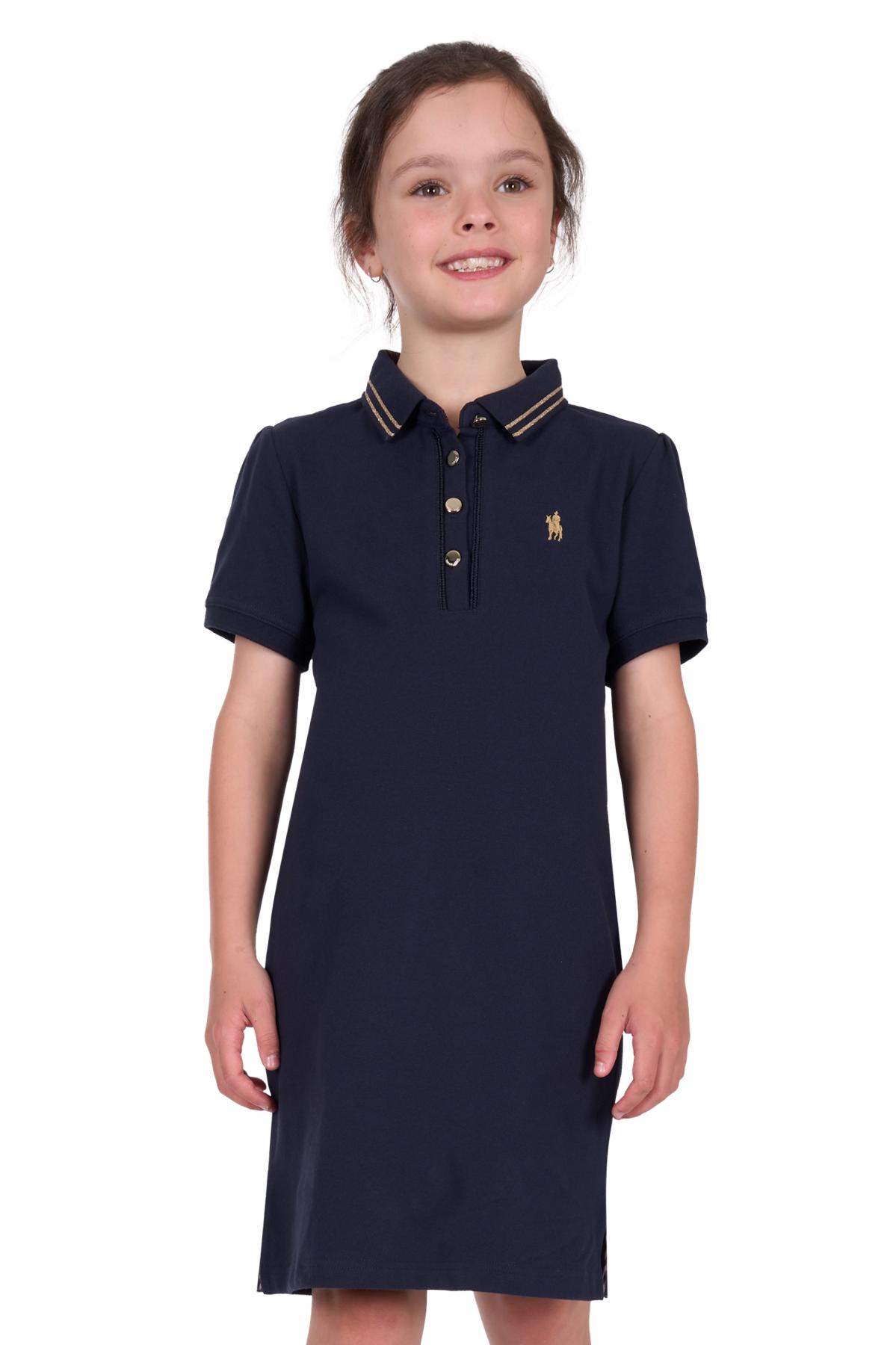 Girl's Traci Short Sleeve Polo Dress