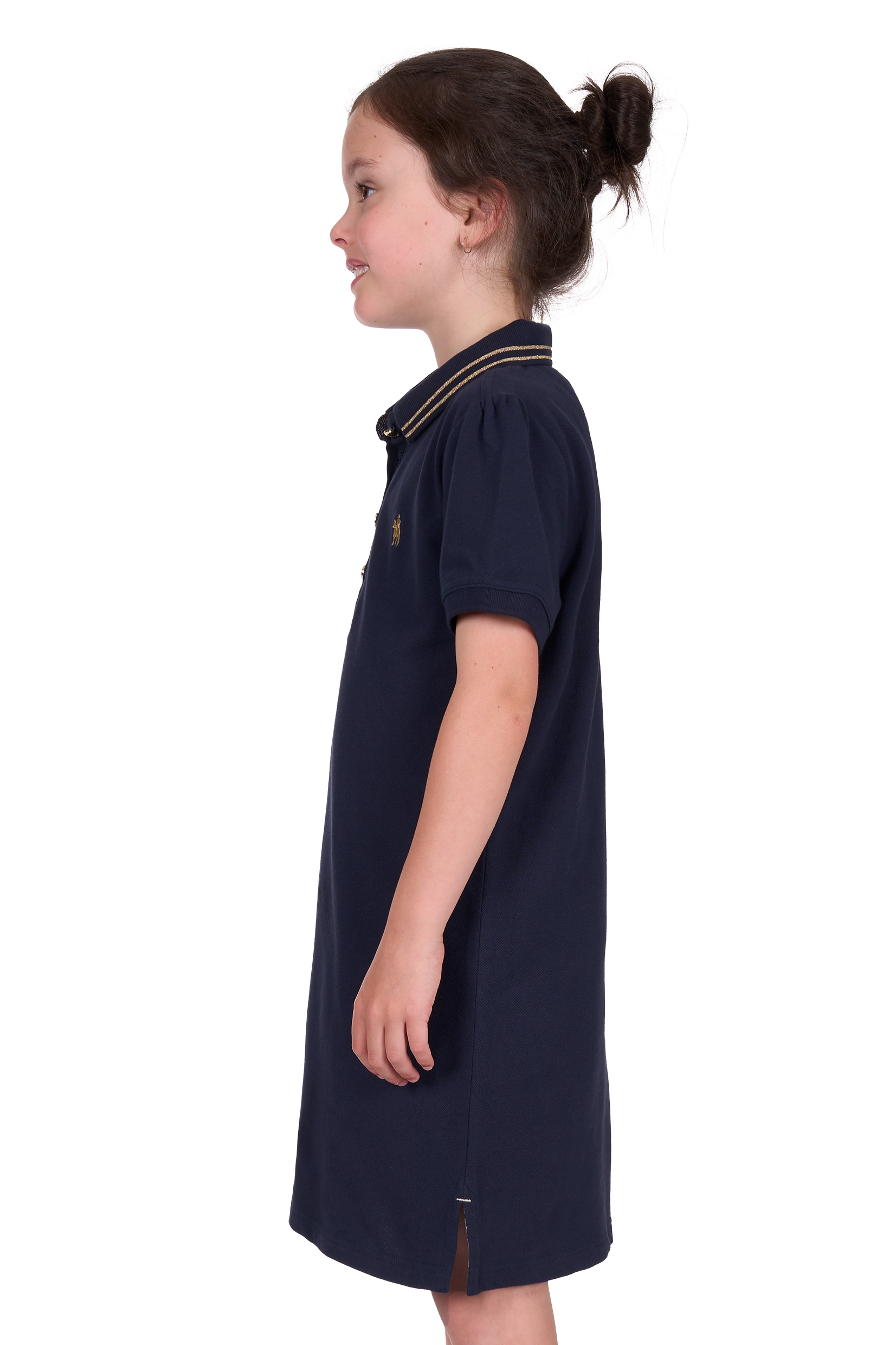 Girl's Traci Short Sleeve Polo Dress