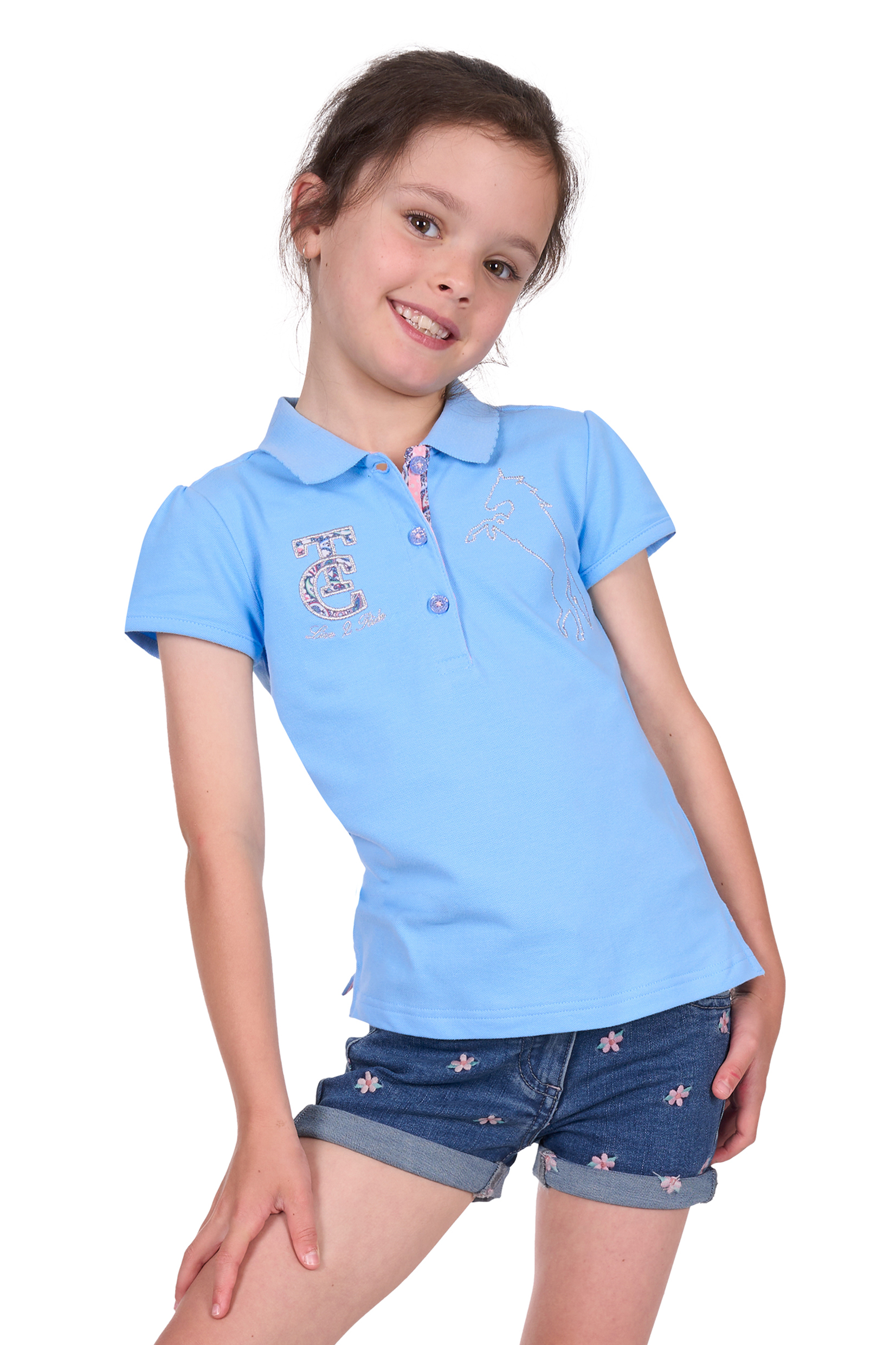 Girl’s Daisy Short Sleeve Polo