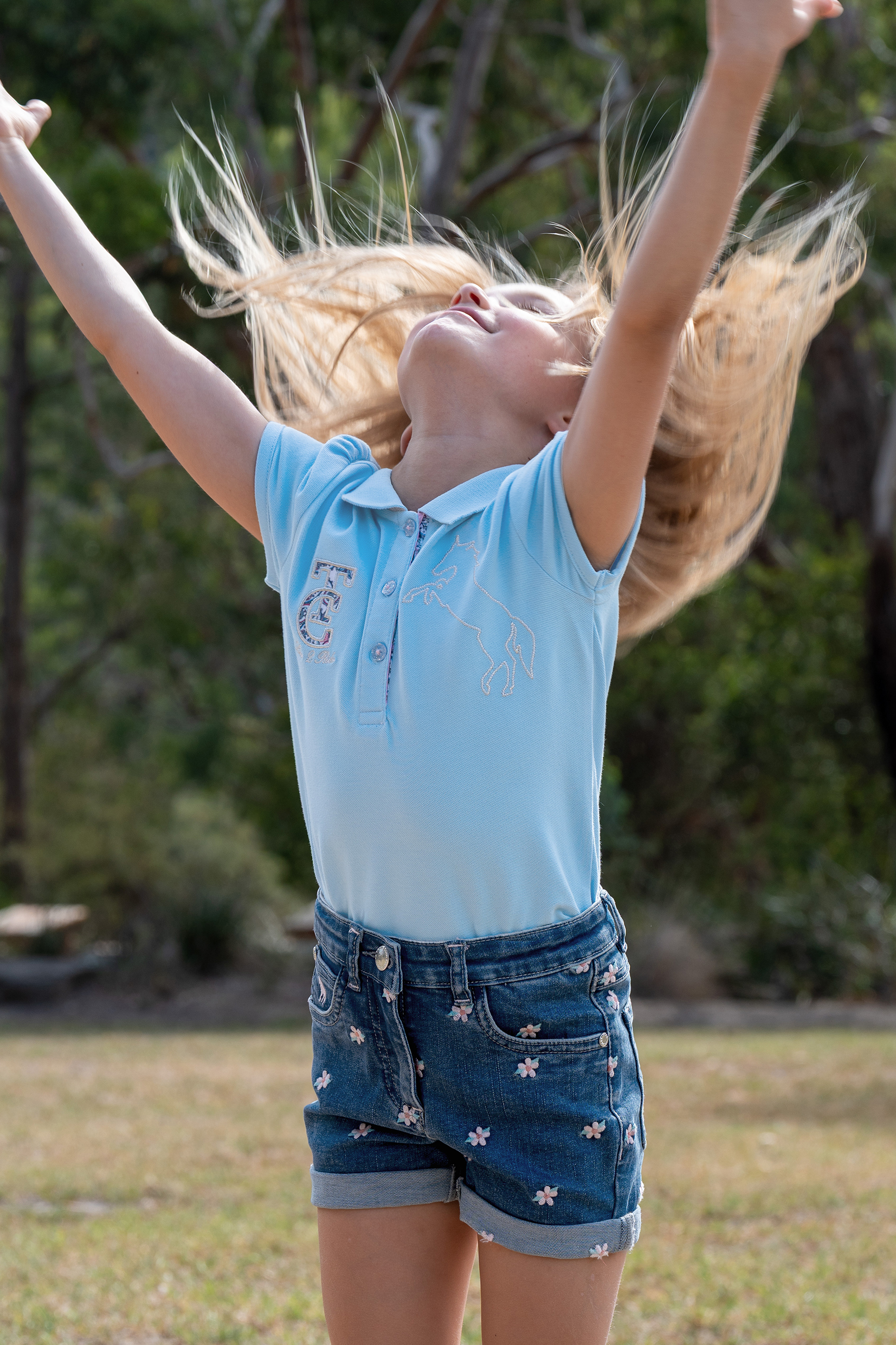 Girl’s Daisy Short Sleeve Polo