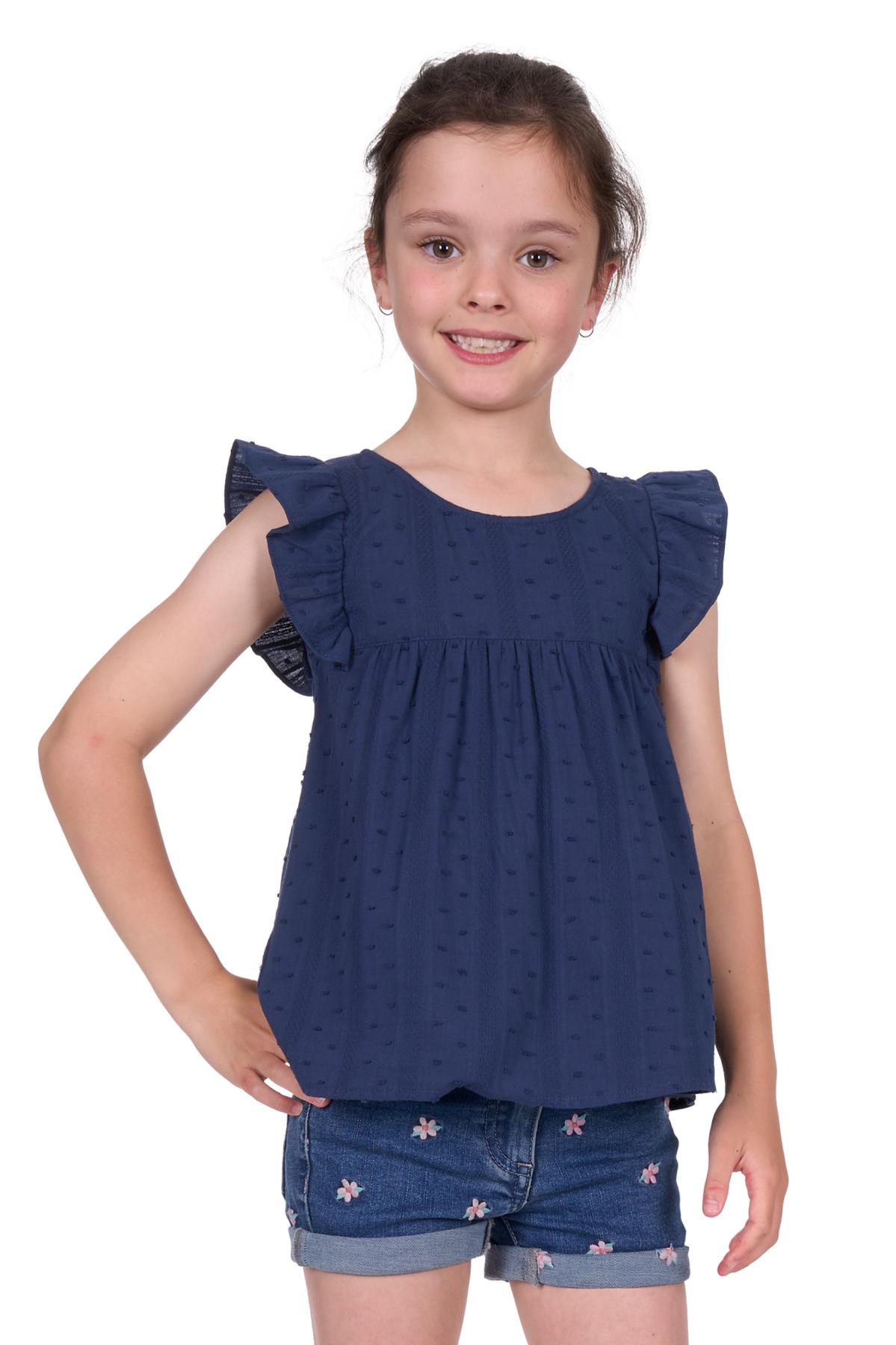 Girl’s Isla Frill Short Sleeve Blouse