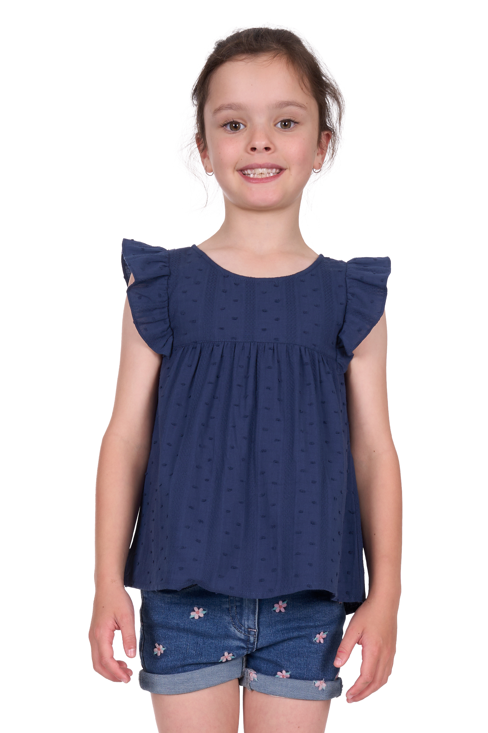 Girl’s Isla Frill Short Sleeve Blouse
