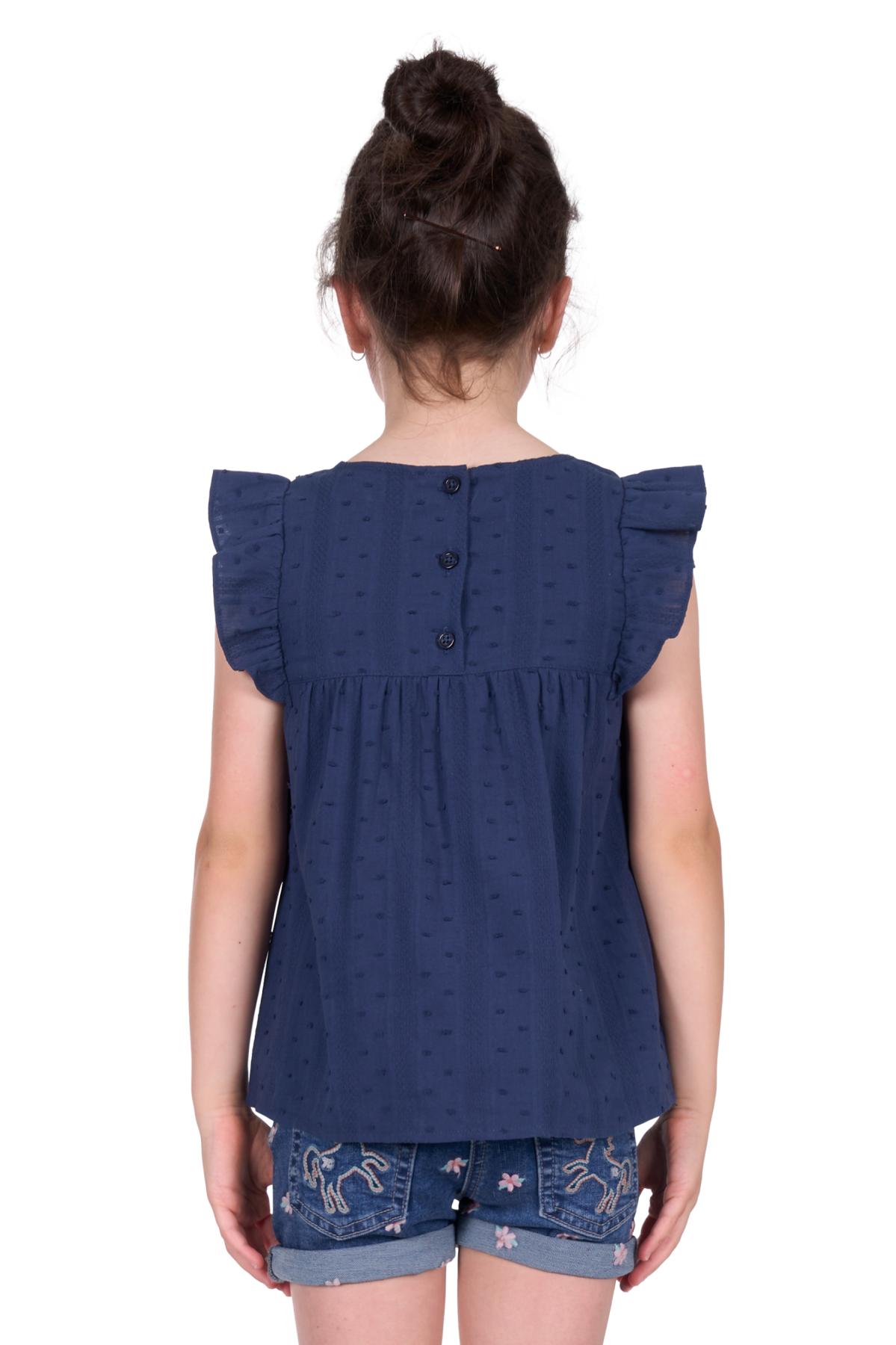 Girl’s Isla Frill Short Sleeve Blouse